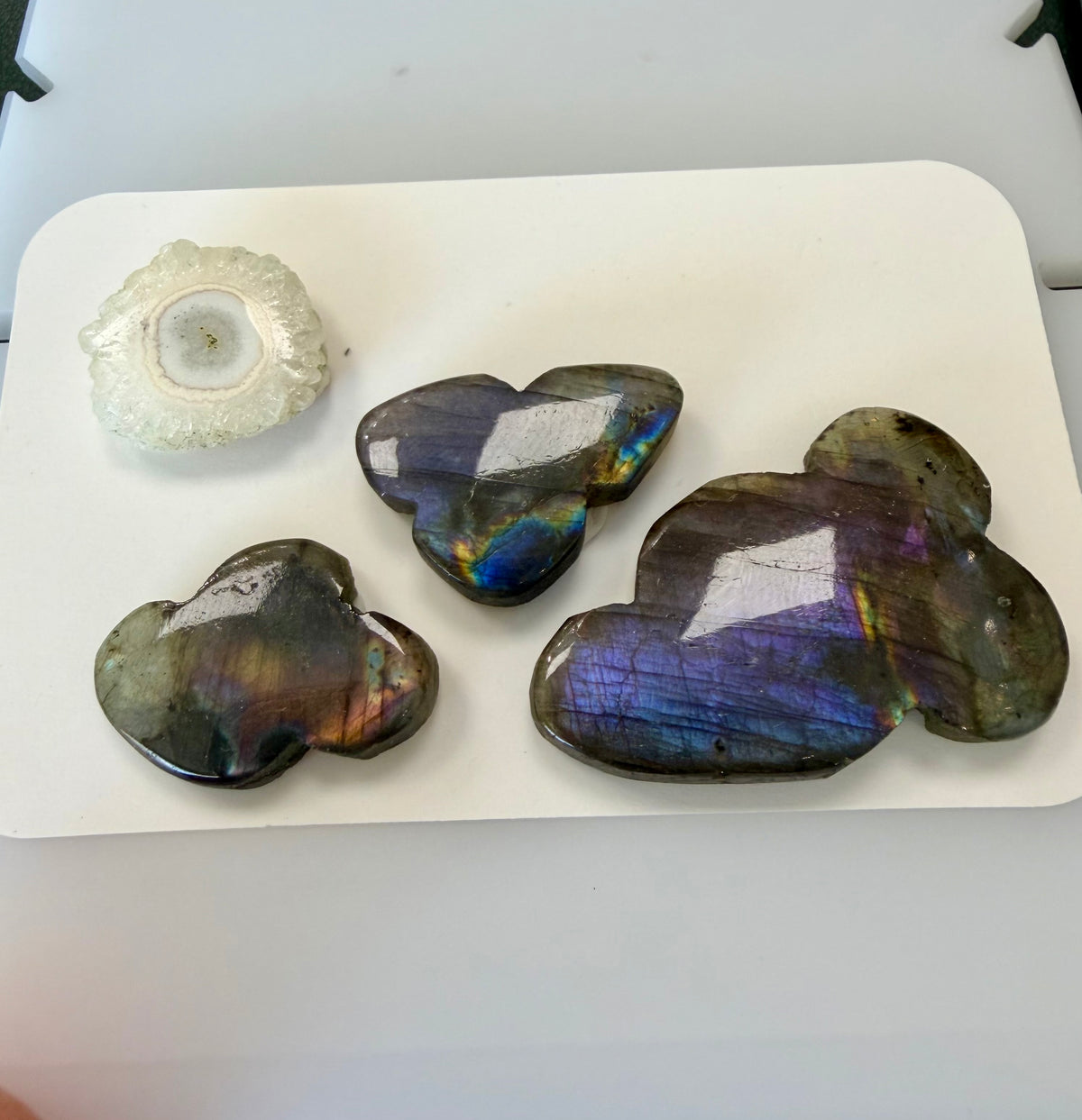 Labradorite and Solar Quartz Scene, 2005