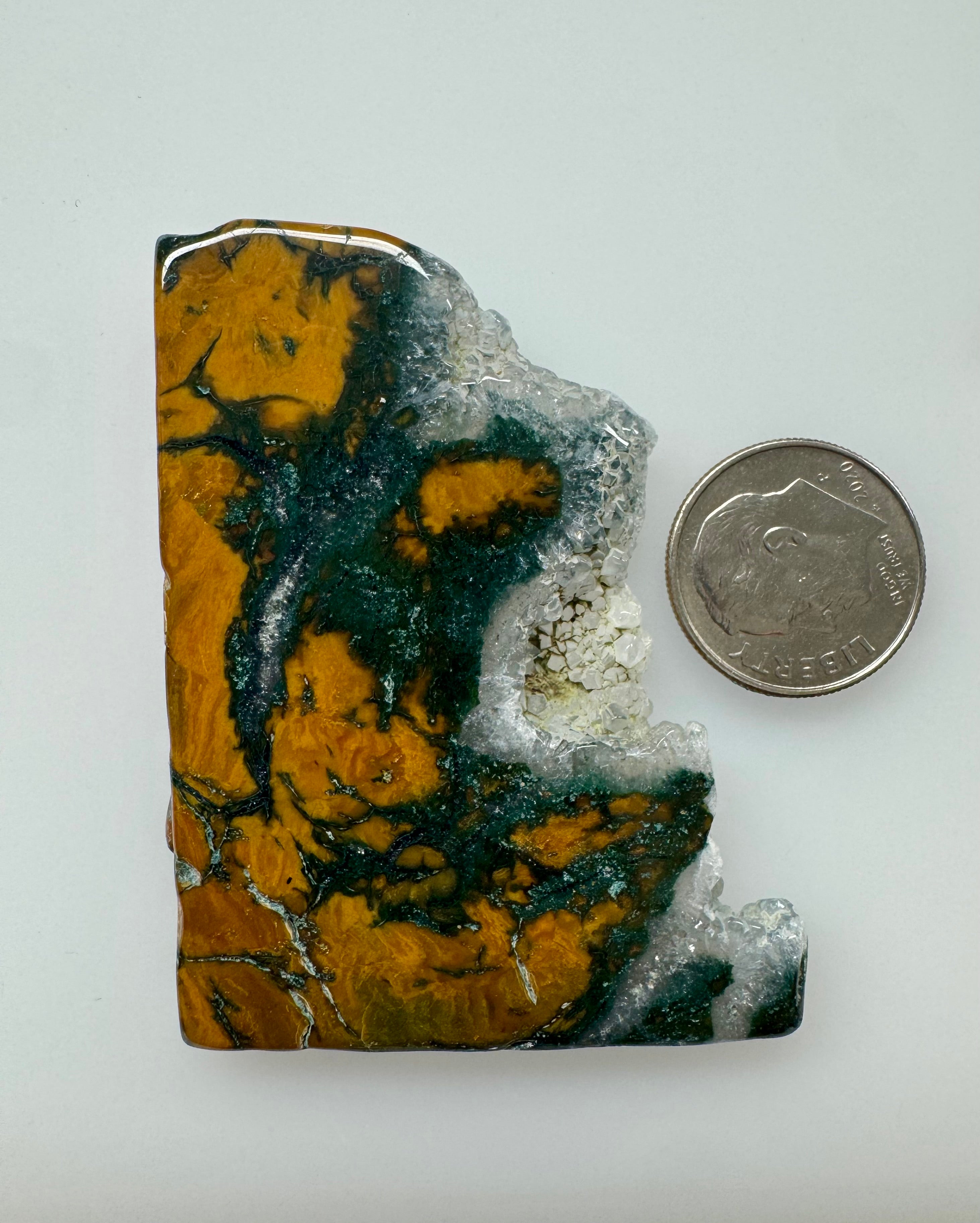 Brecciated Jasper Slab; 116.375cts