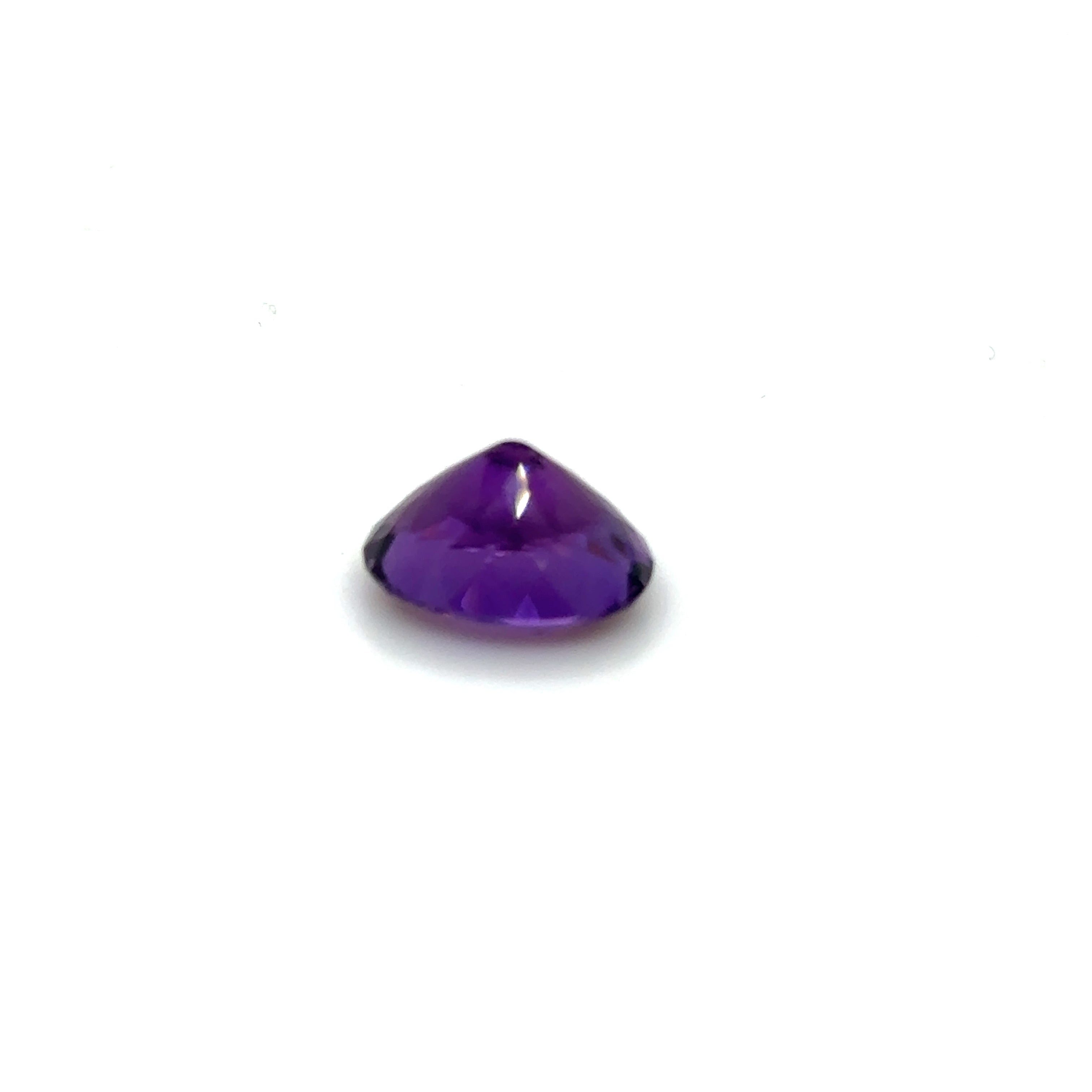 Amethyst Gemstone; Natural Untreated Uruguay Amethyst, 4.545cts - Mark Oliver Gems