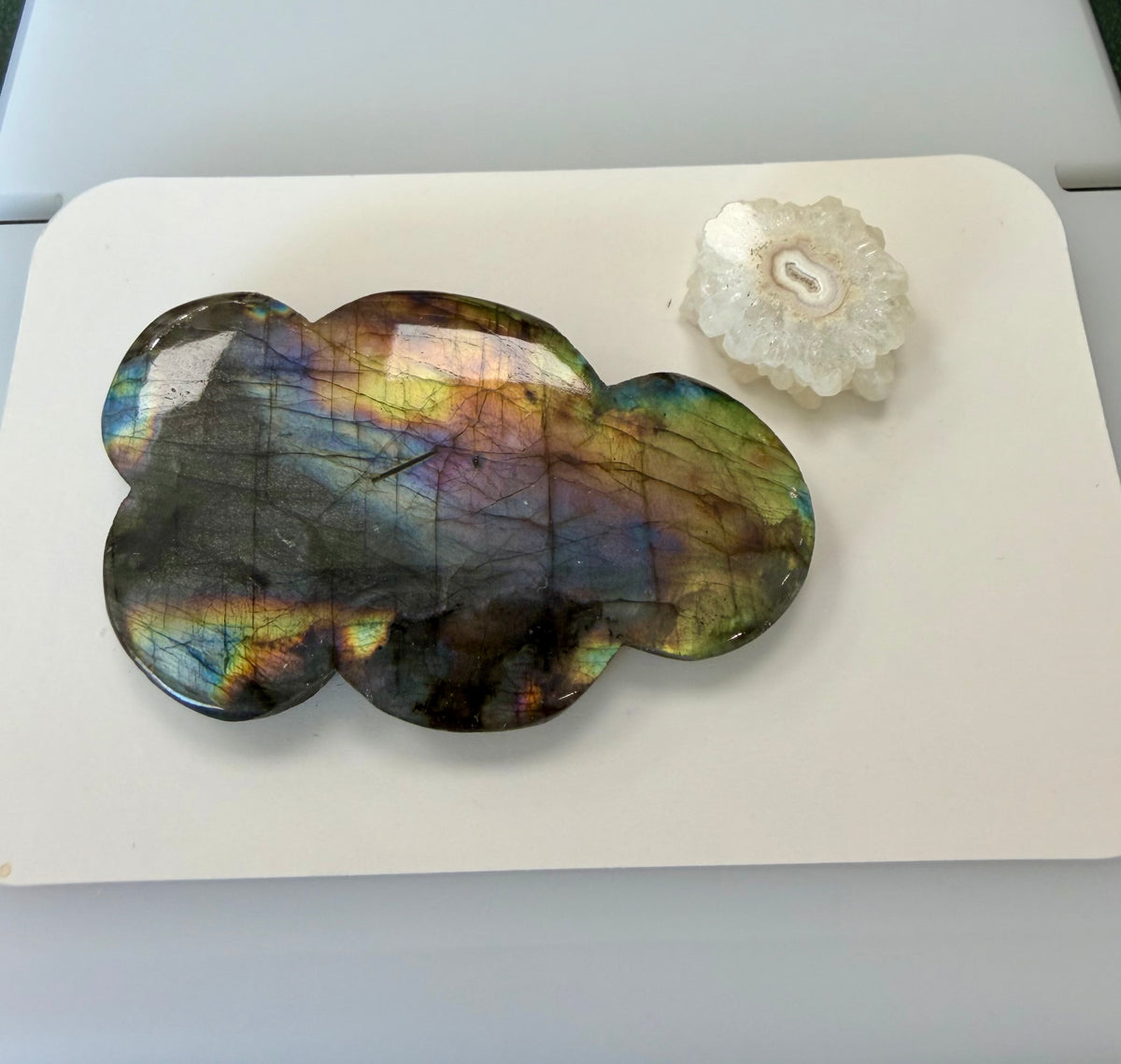 Labradorite and Solar Quartz Scene, 2007