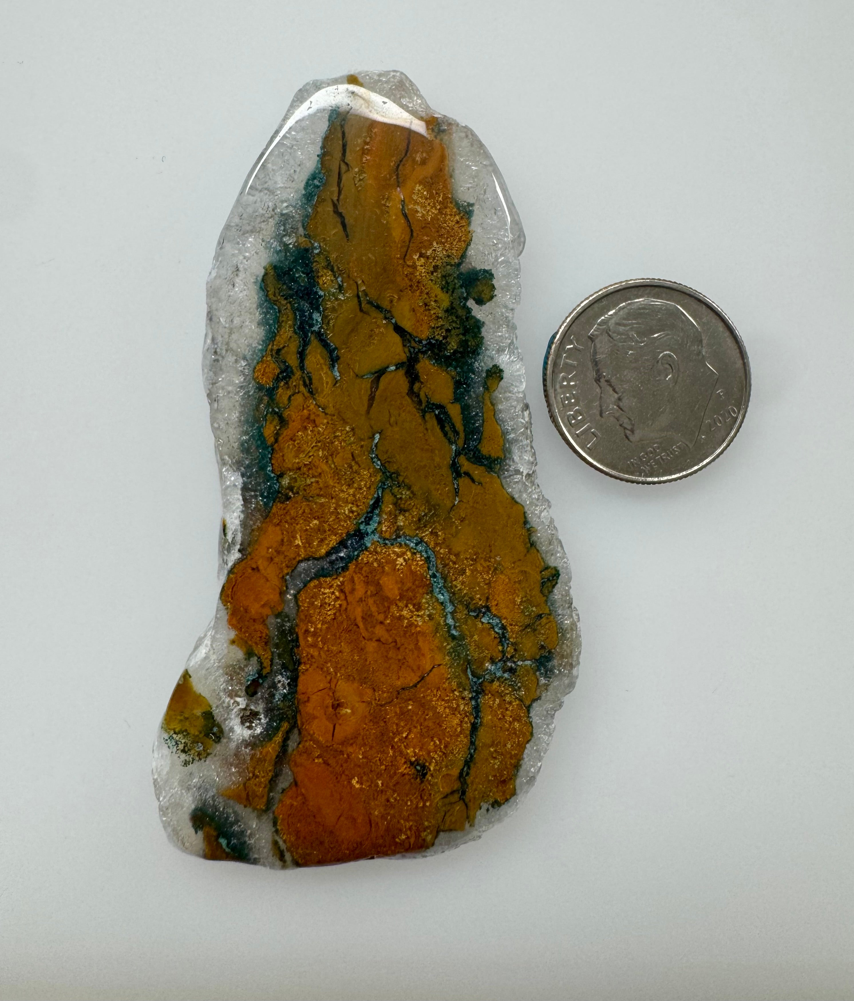 Brecciated Jasper Slab; 106.570cts