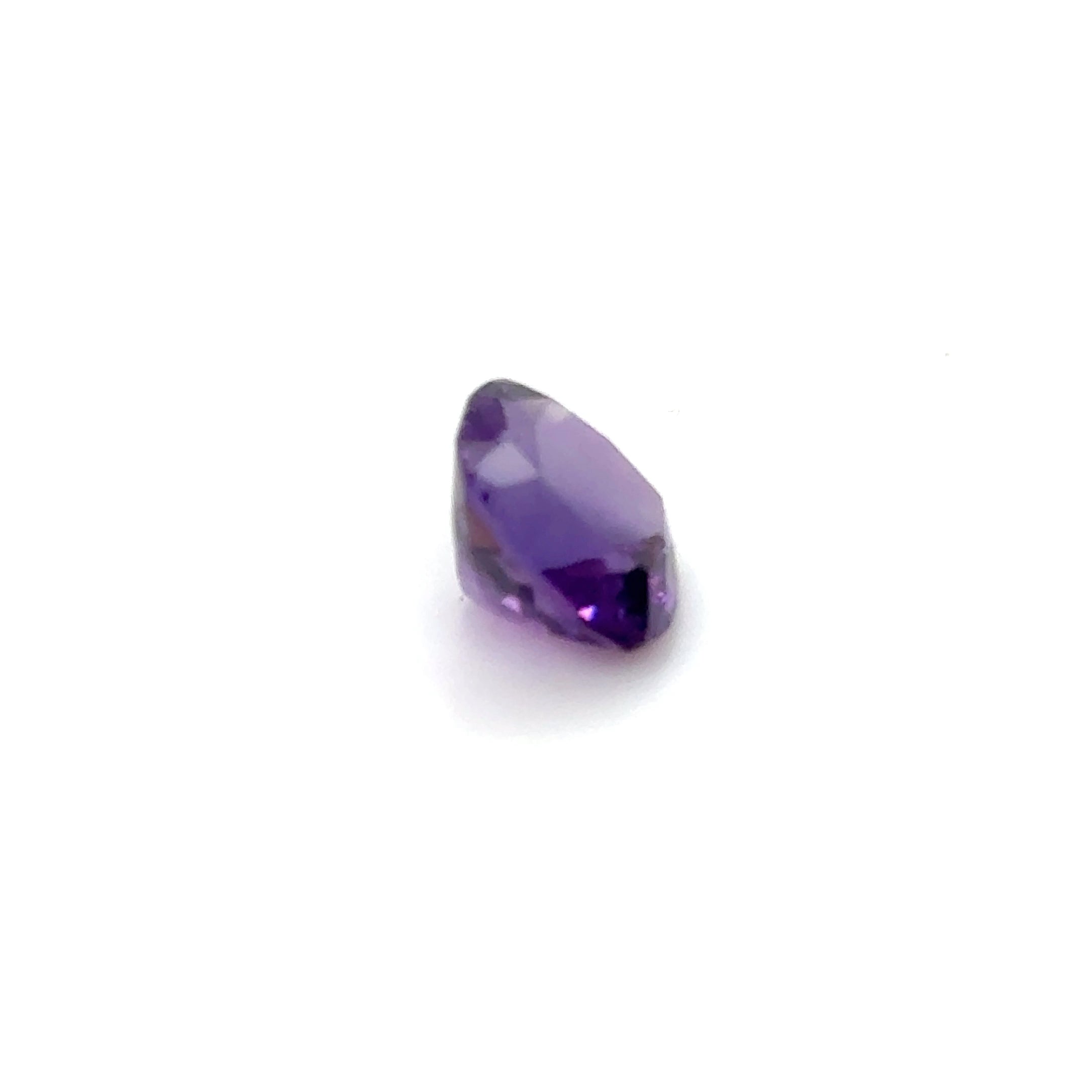 Amethyst Gemstone; Natural Untreated Uruguay Amethyst, 3.680cts - Mark Oliver Gems