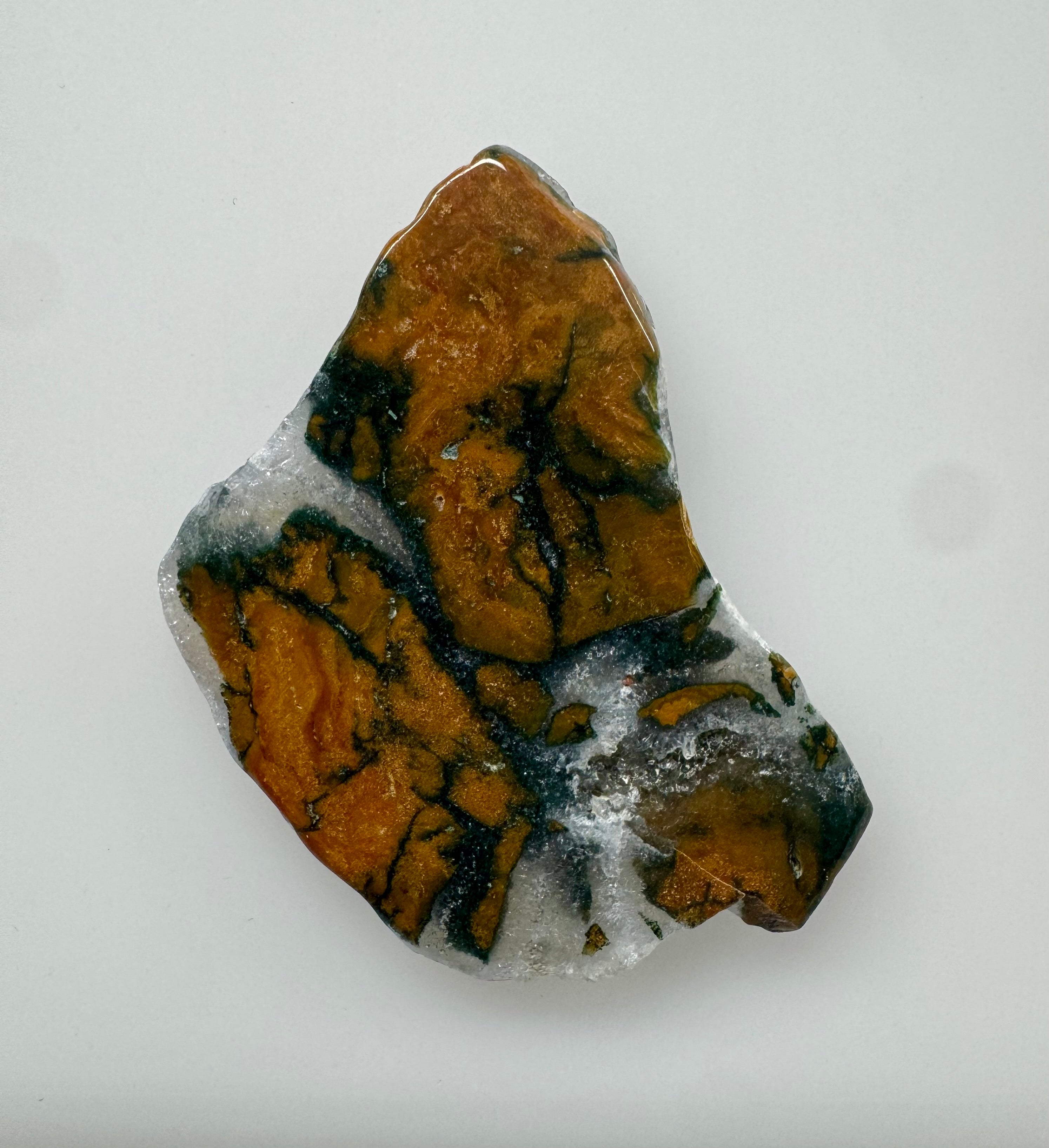 Brecciated Jasper Slab; 125.740cts