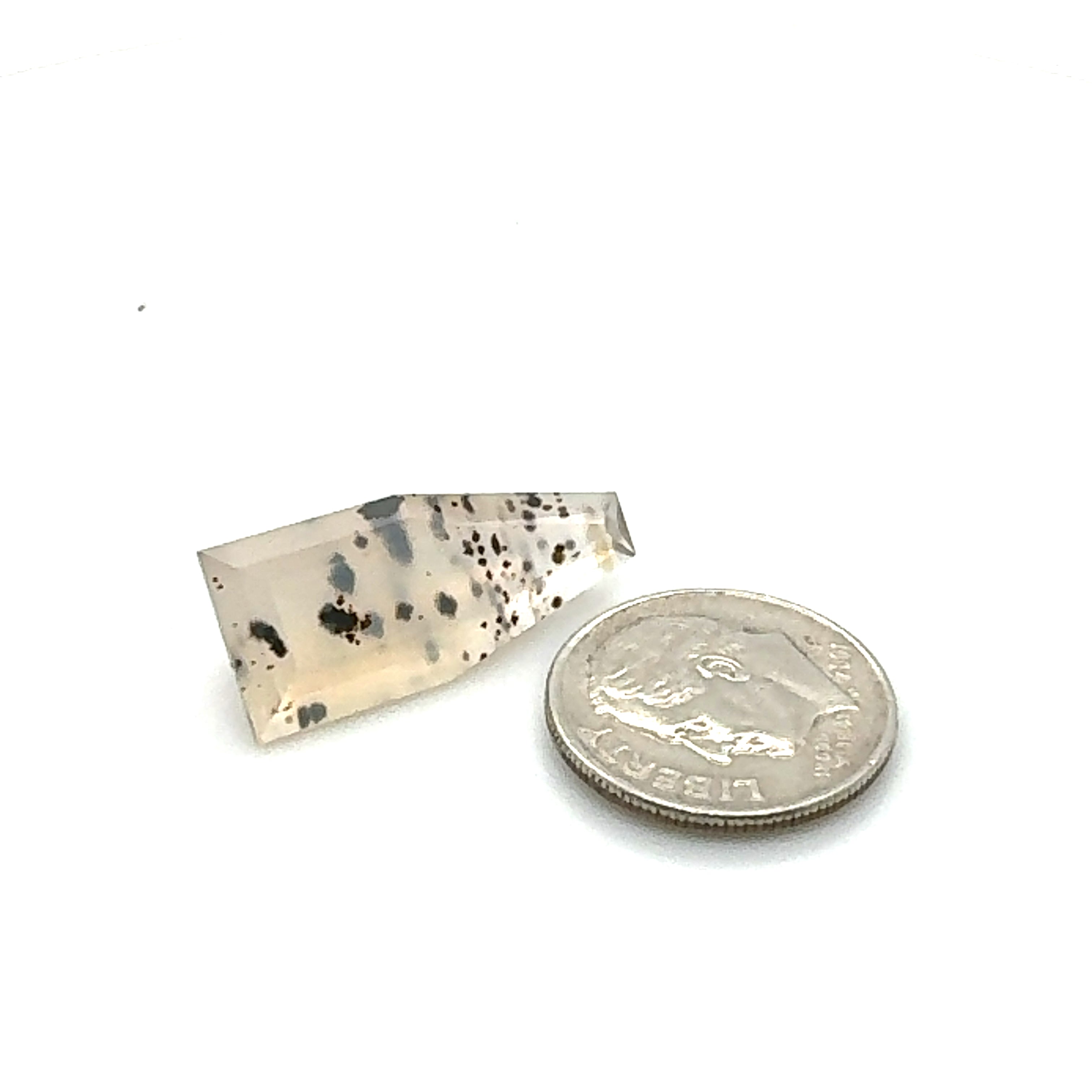 Montana Moss Agate Gemstone; Natural Untreated Montana Agate, 9.625cts - Mark Oliver Gems