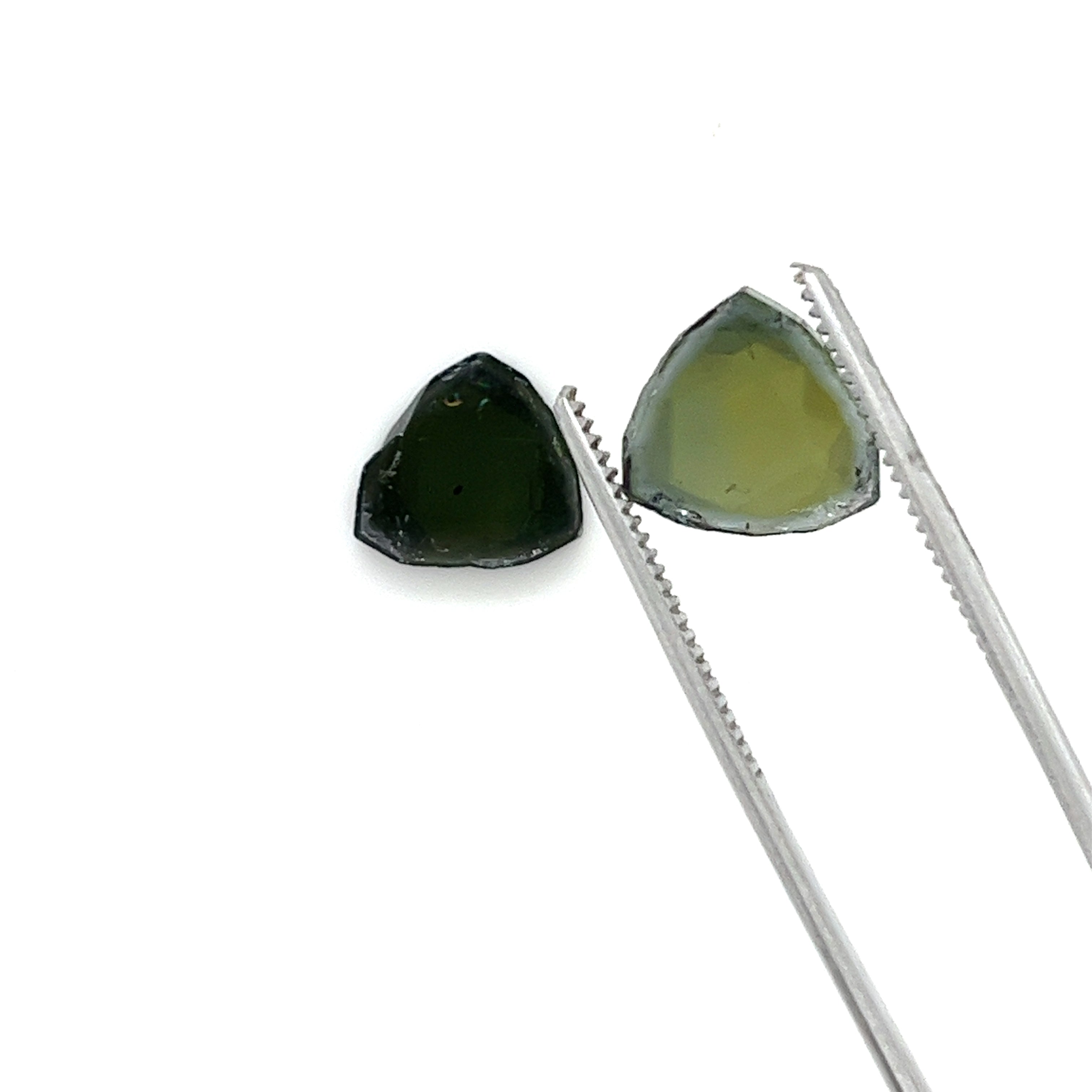 Tourmaline Slice; Natural Untreated Brazil Tourmaline; 8.175cts - Mark Oliver Gems