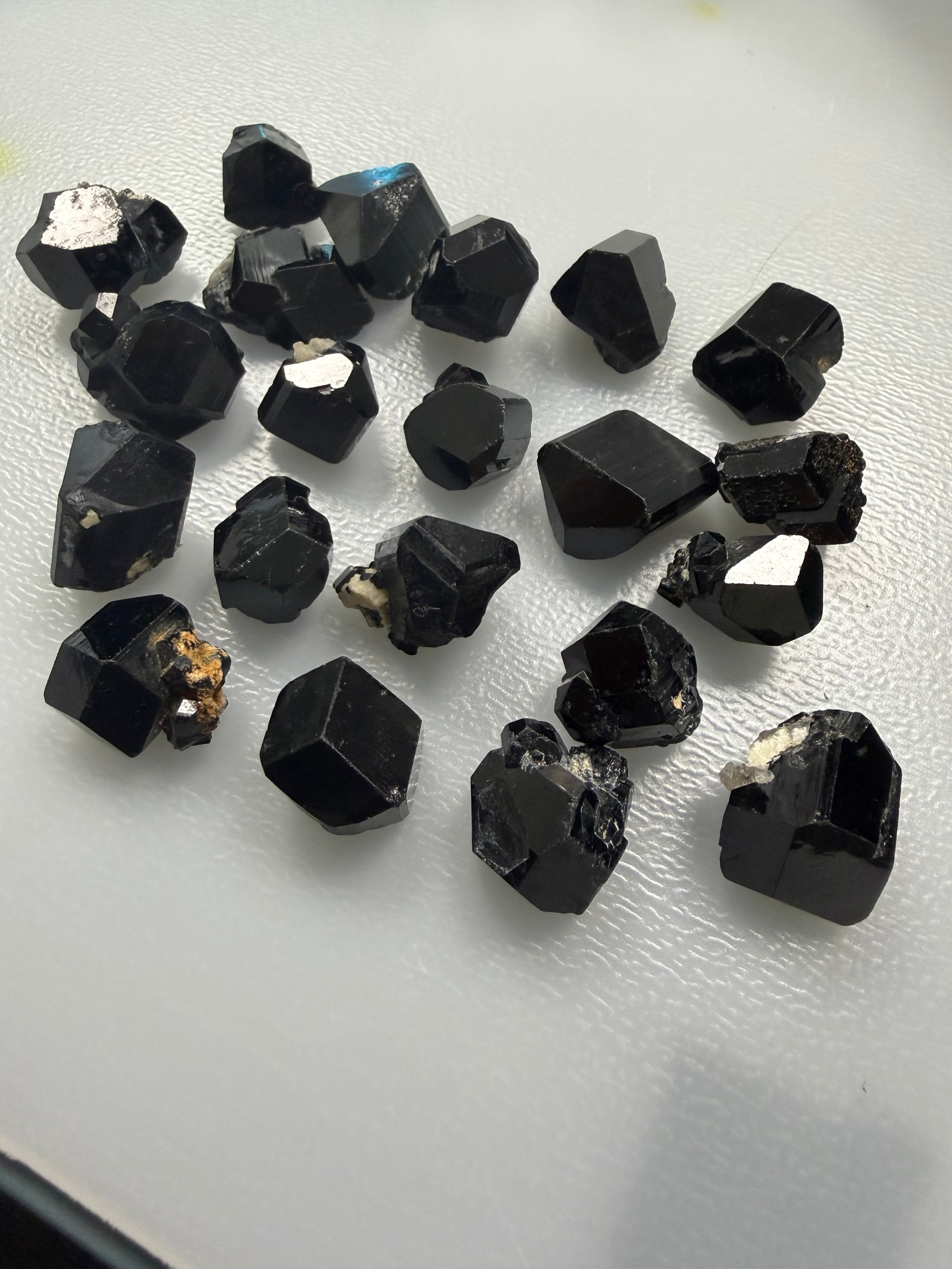 Back Tourmaline Specimen; Namibia Schorl; 5.00-9.99ct