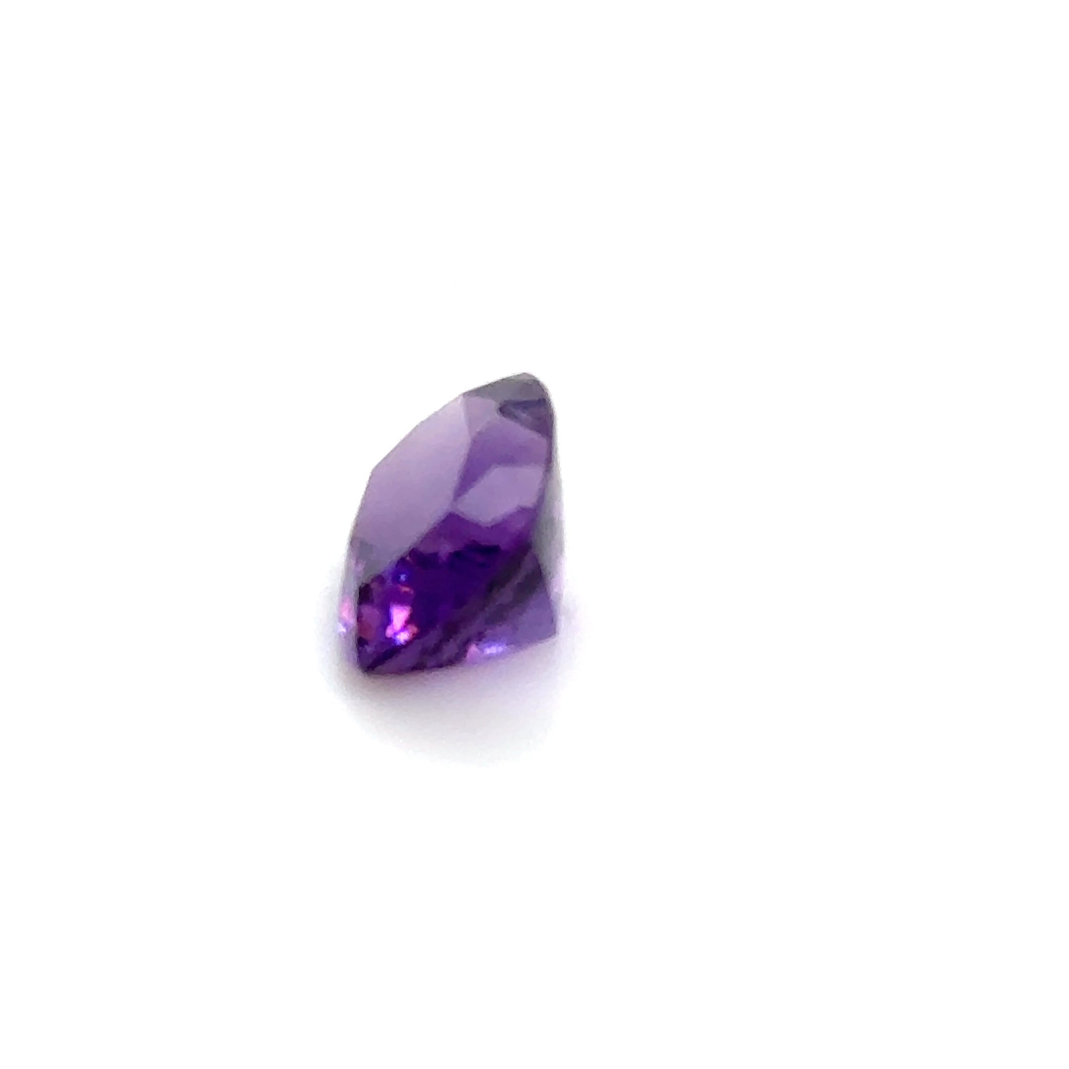Amethyst Gemstone; Natural Untreated Uruguay Amethyst, 3.540cts - Mark Oliver Gems