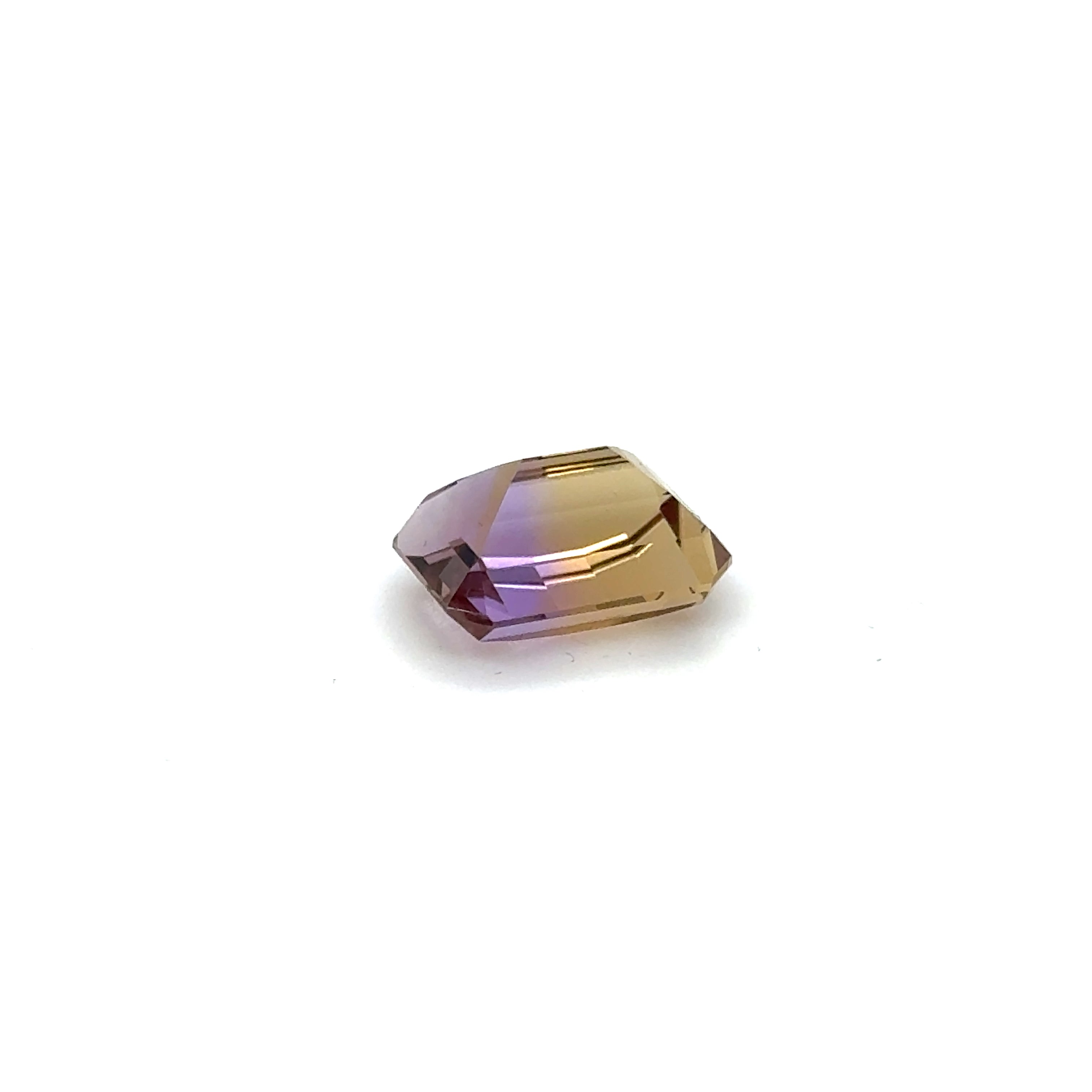 Ametrine Gemstone; Natural Untreated Bolivia Ametrine, 4.885cts - Mark Oliver Gems