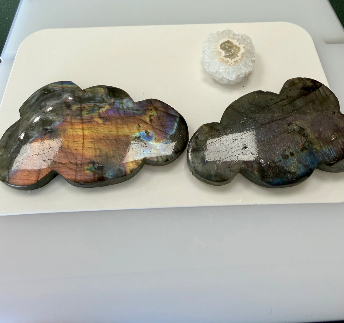 Labradorite and Solar Quartz Scene, 2003