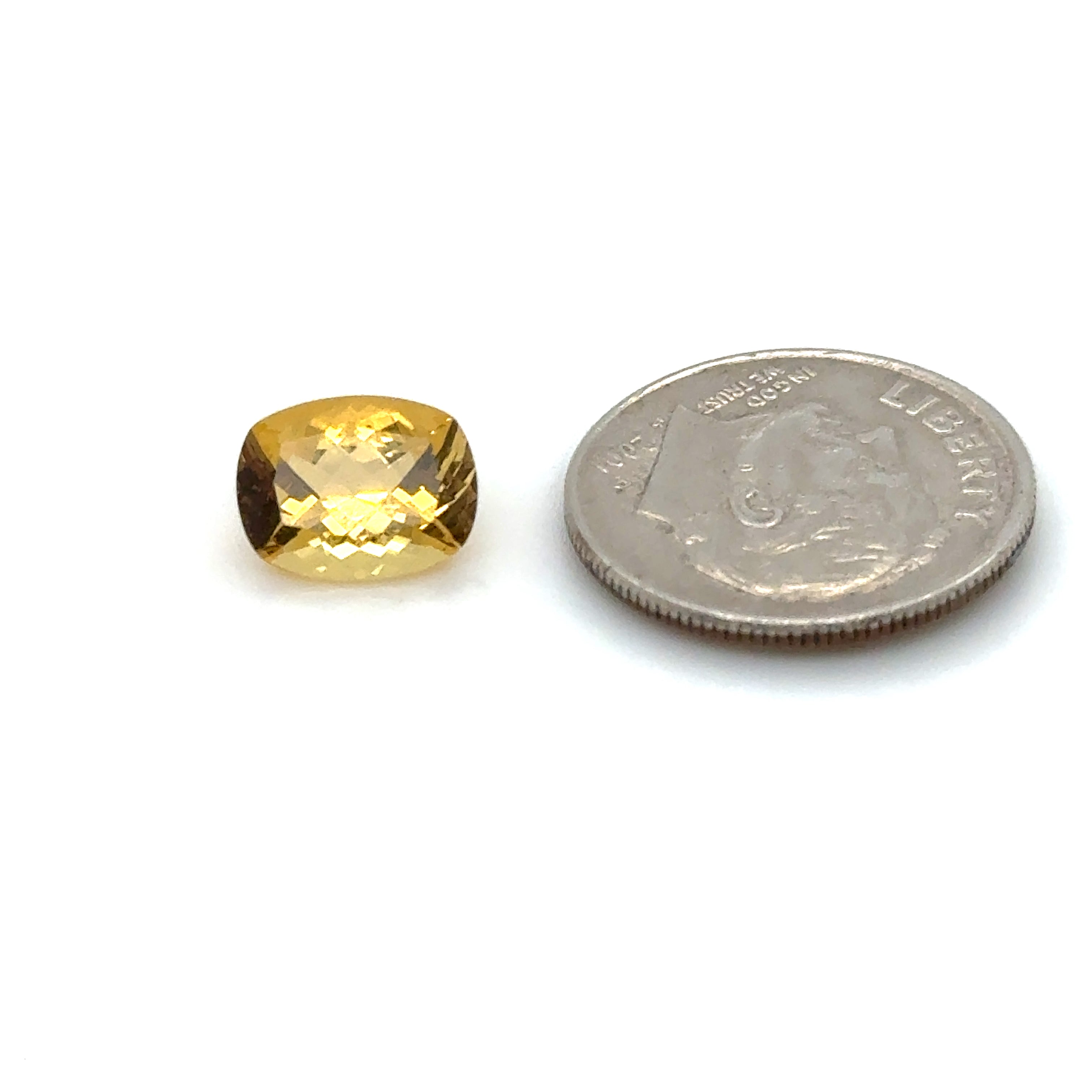 Heliodor Gemstone; Natural Untreated Madagascar Golden Beryl, 1.795cts - Mark Oliver Gems