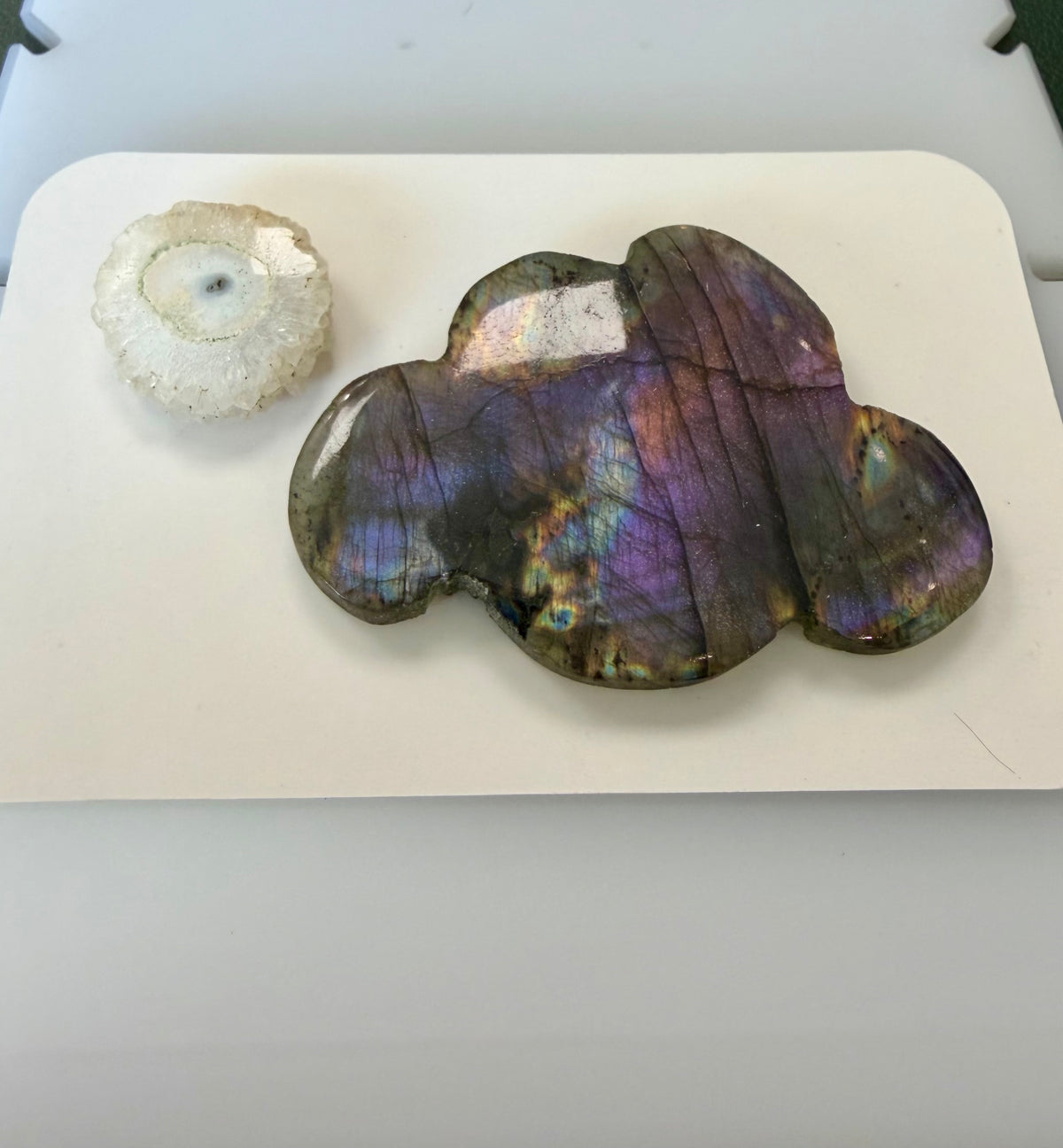Labradorite and Solar Quartz Scene, 2011