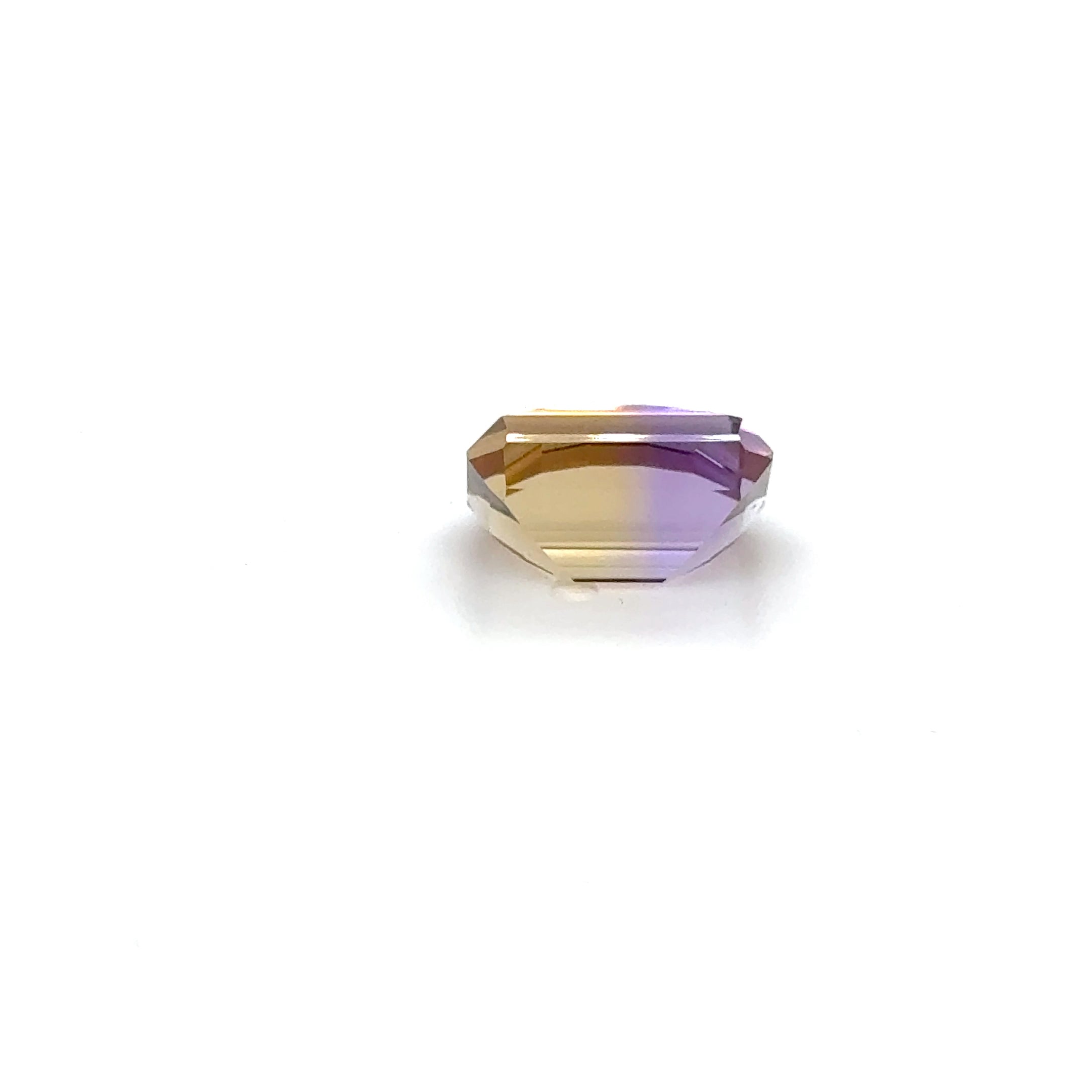 Ametrine Gemstone; Natural Untreated Bolivia Ametrine, 4.885cts - Mark Oliver Gems