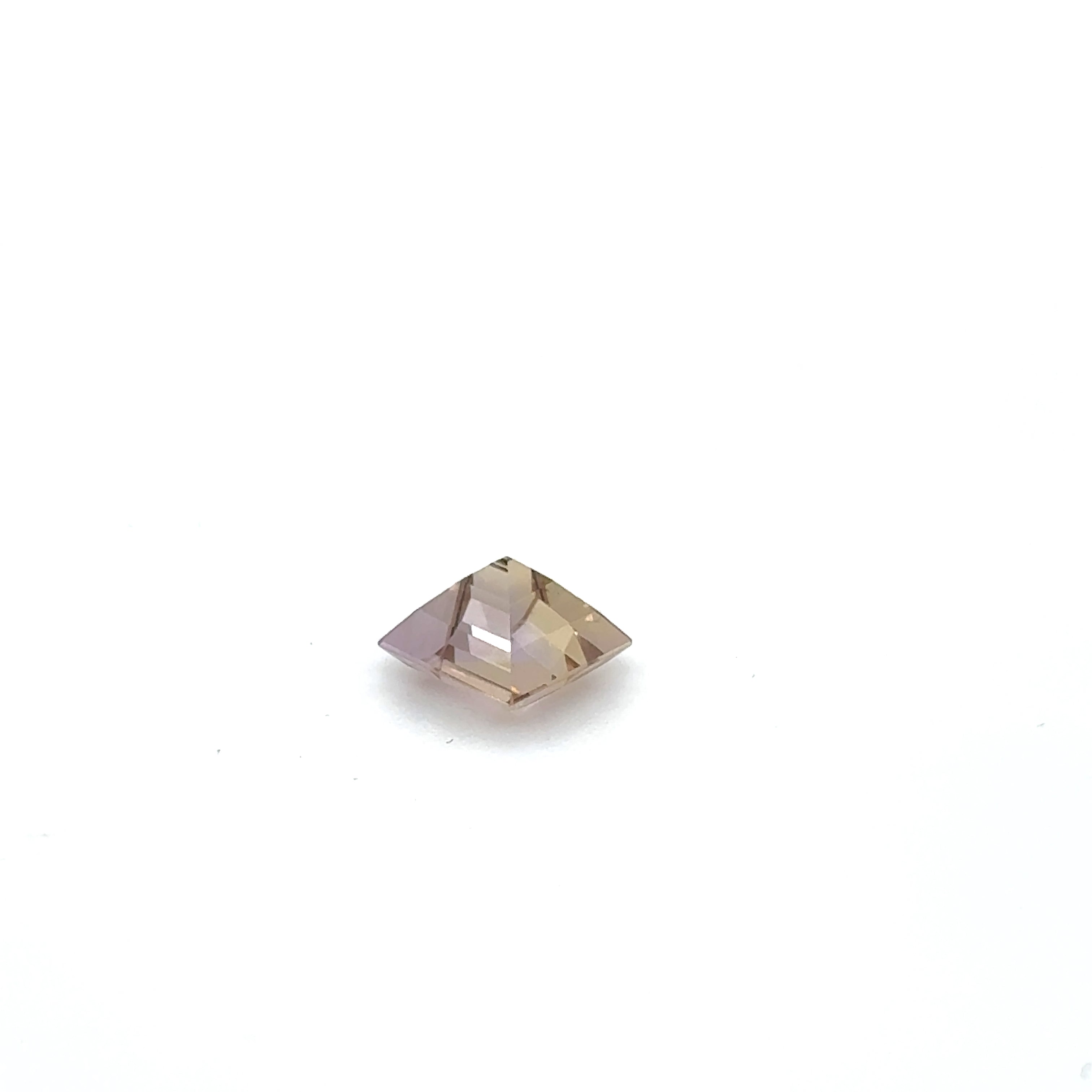 Ametrine Gemstone; Natural Untreated Bolivia Ametrine, 1.580cts - Mark Oliver Gems