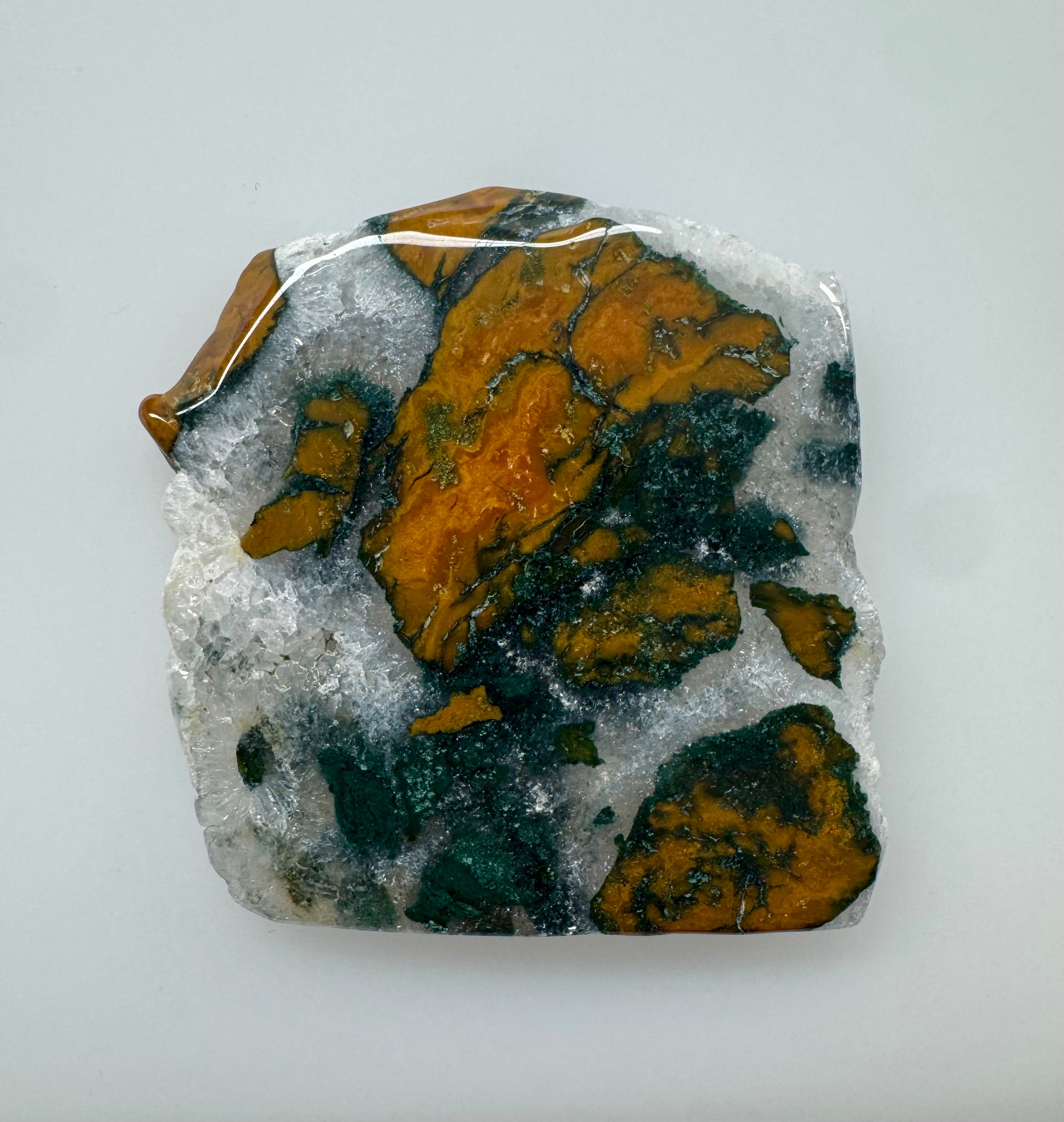 Brecciated Jasper Slab; 168.710cts