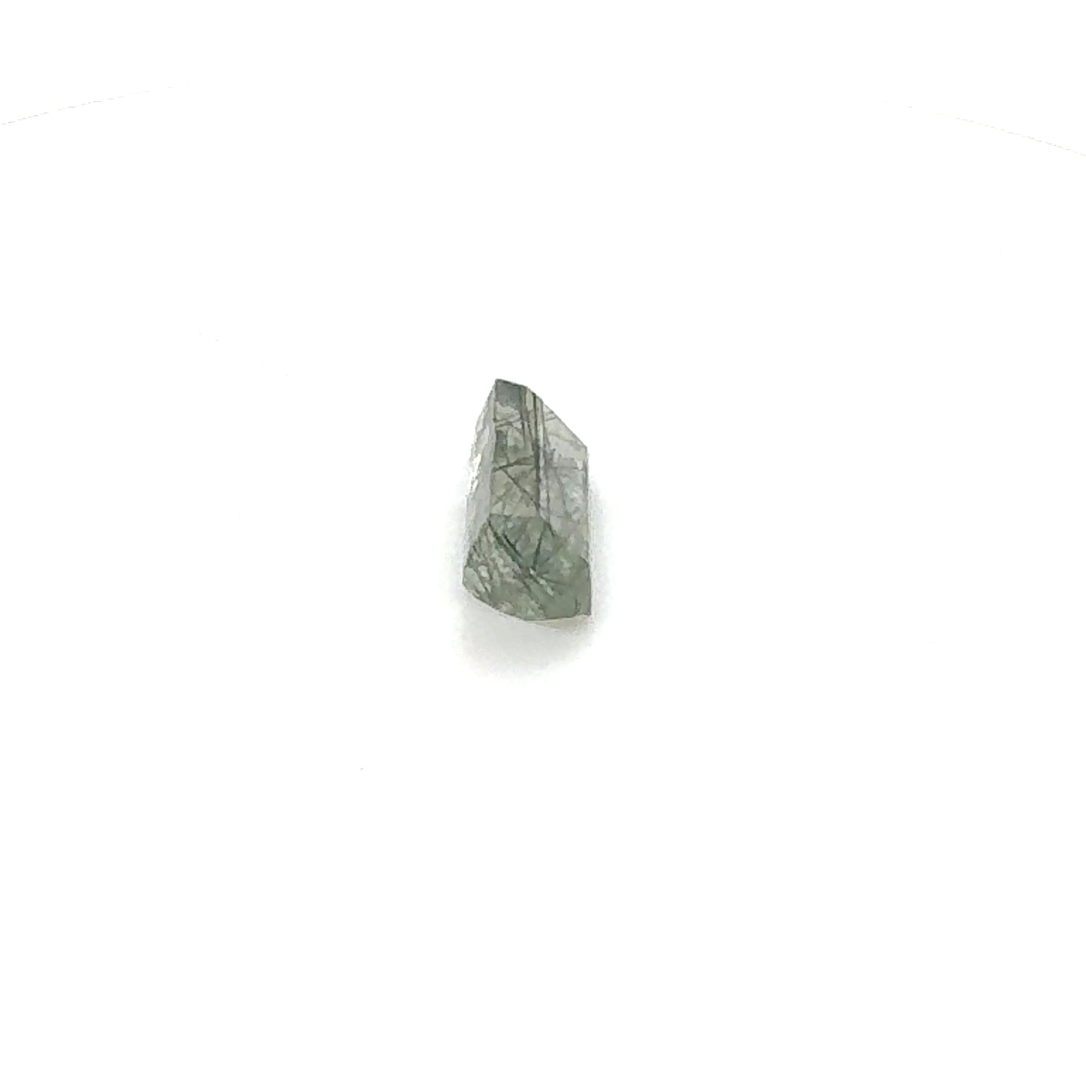 Edenite Quartz Gemstone; Natural Untreated Madagascar Edenite Quartz, 9.770cts - Mark Oliver Gems