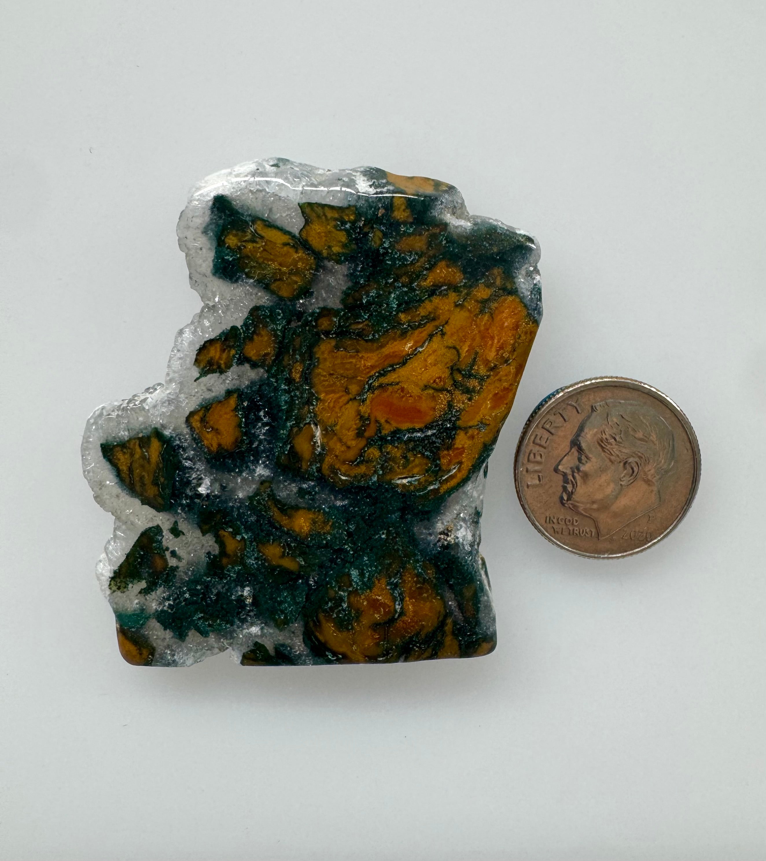 Brecciated Jasper Slab; 87.925cts