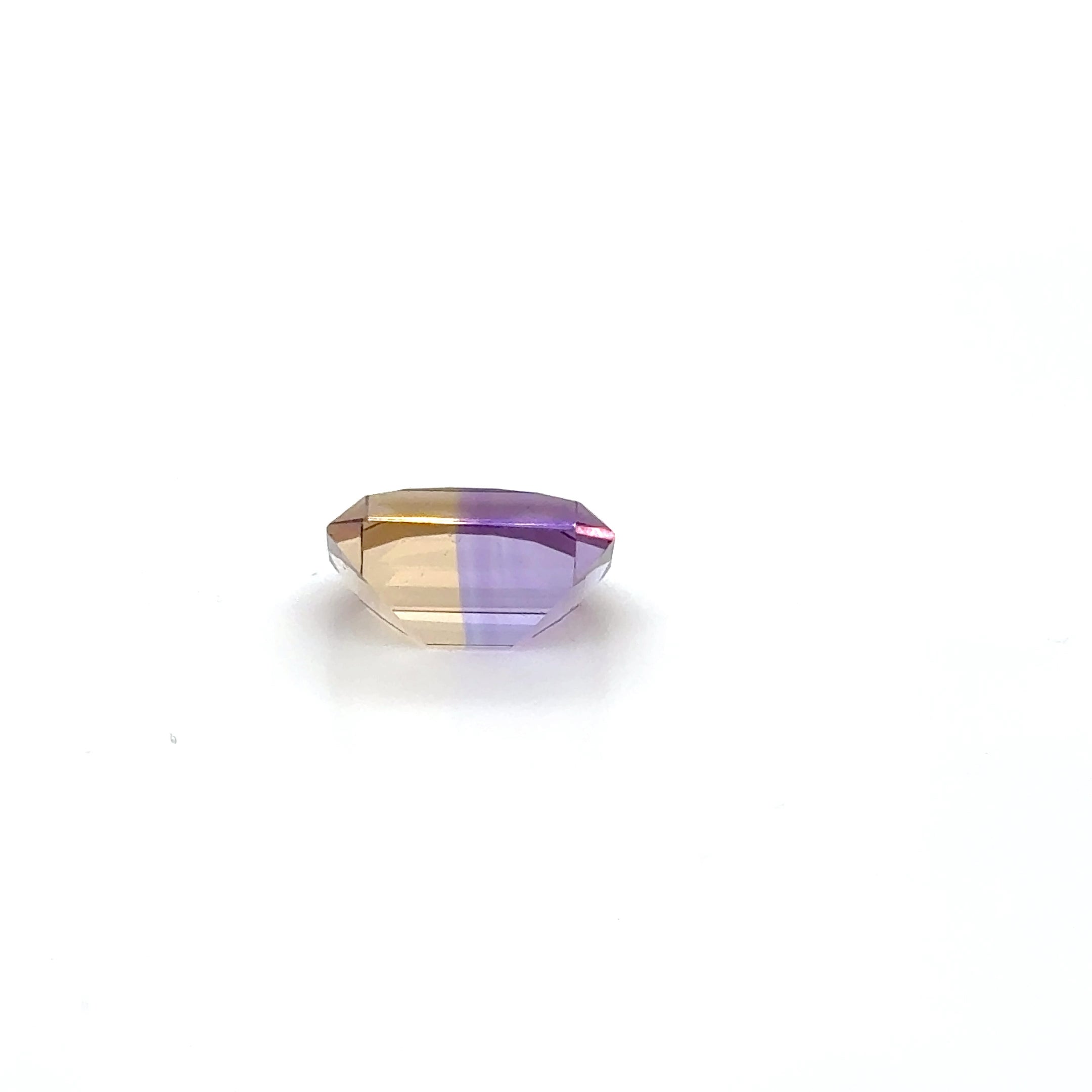Ametrine Gemstone; Natural Untreated Bolivia Ametrine, 3.620cts - Mark Oliver Gems