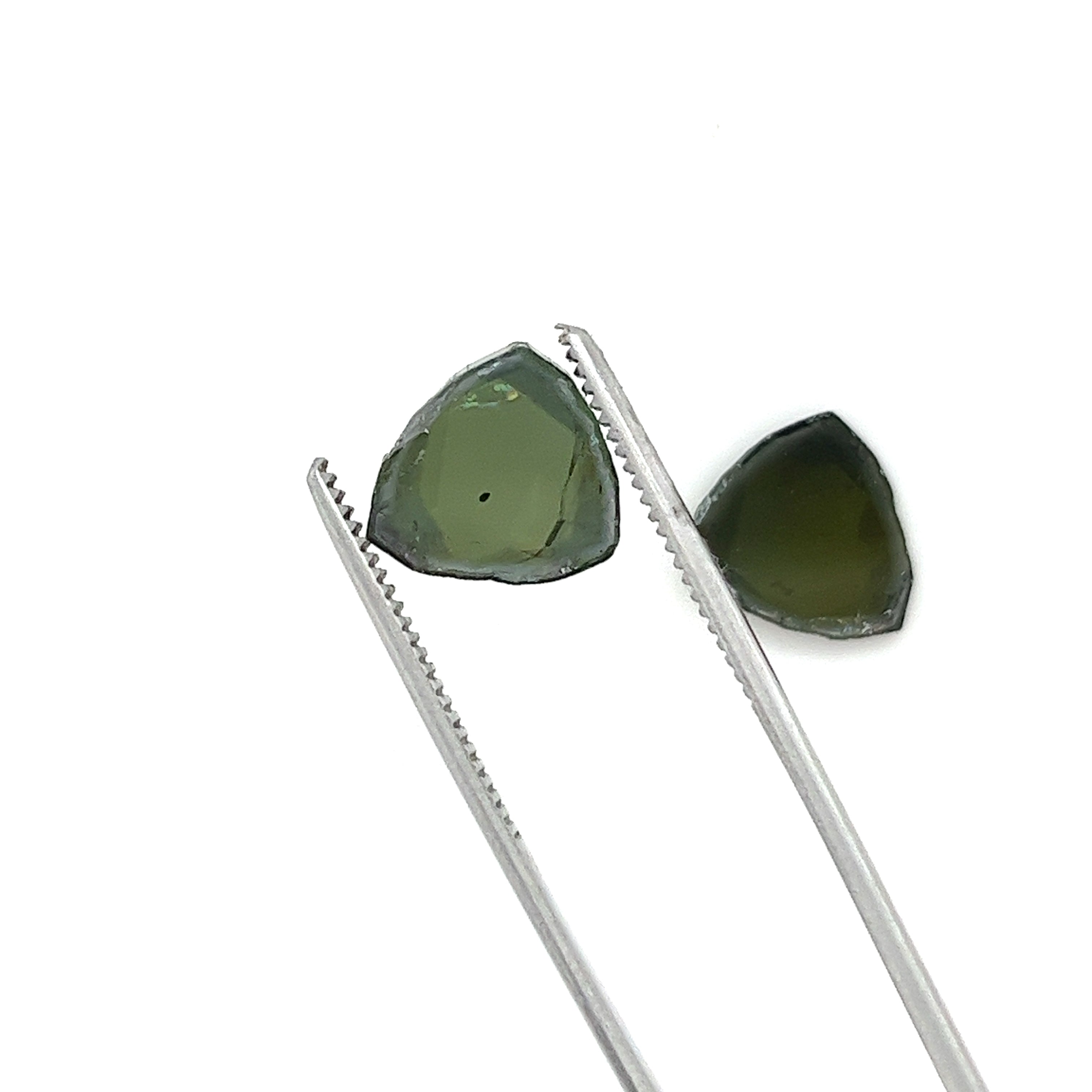 Tourmaline Slice; Natural Untreated Brazil Tourmaline; 8.175cts - Mark Oliver Gems