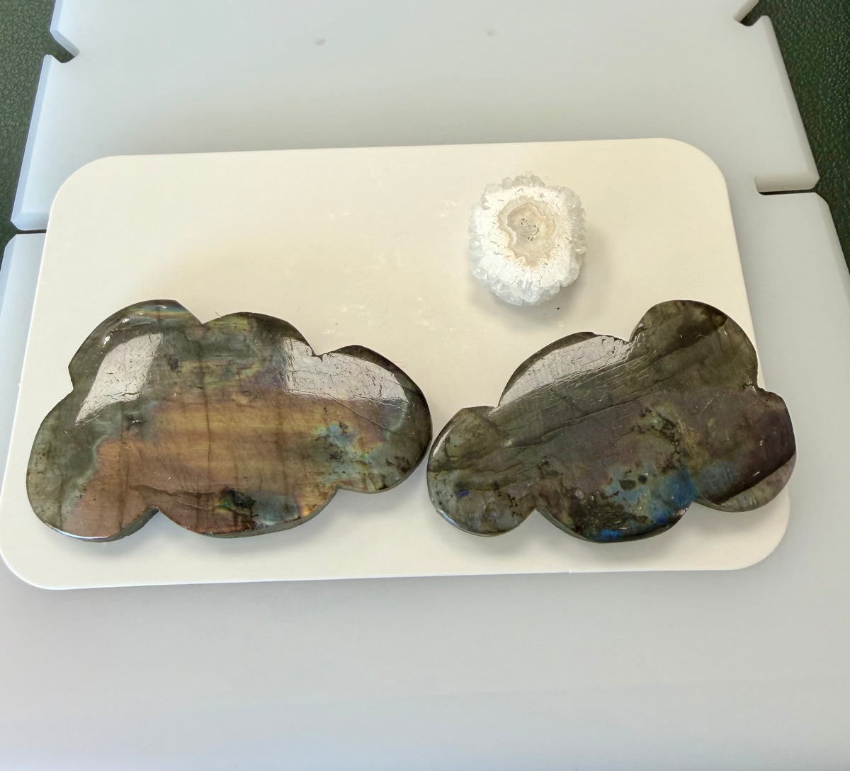 Labradorite and Solar Quartz Scene, 2003
