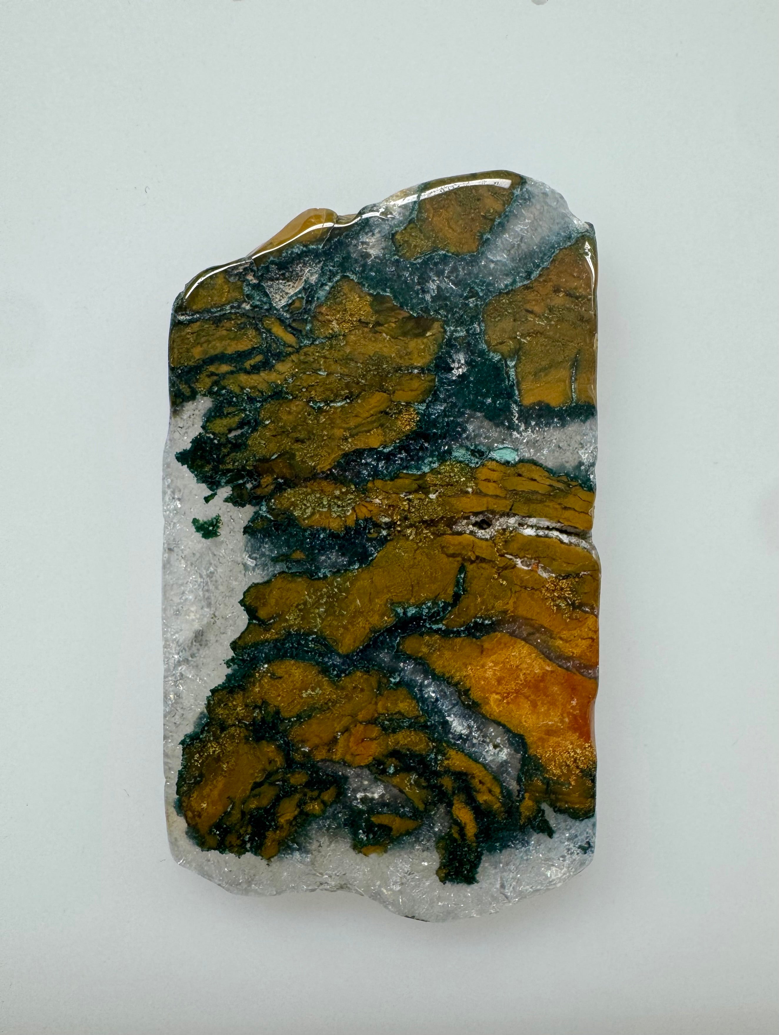 Brecciated Jasper Slab; 72.255cts