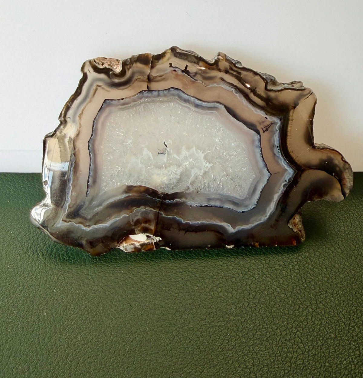 Piedra preciosa de amatista; Amatista Uruguay Natural Sin Tratar, 4.545cts