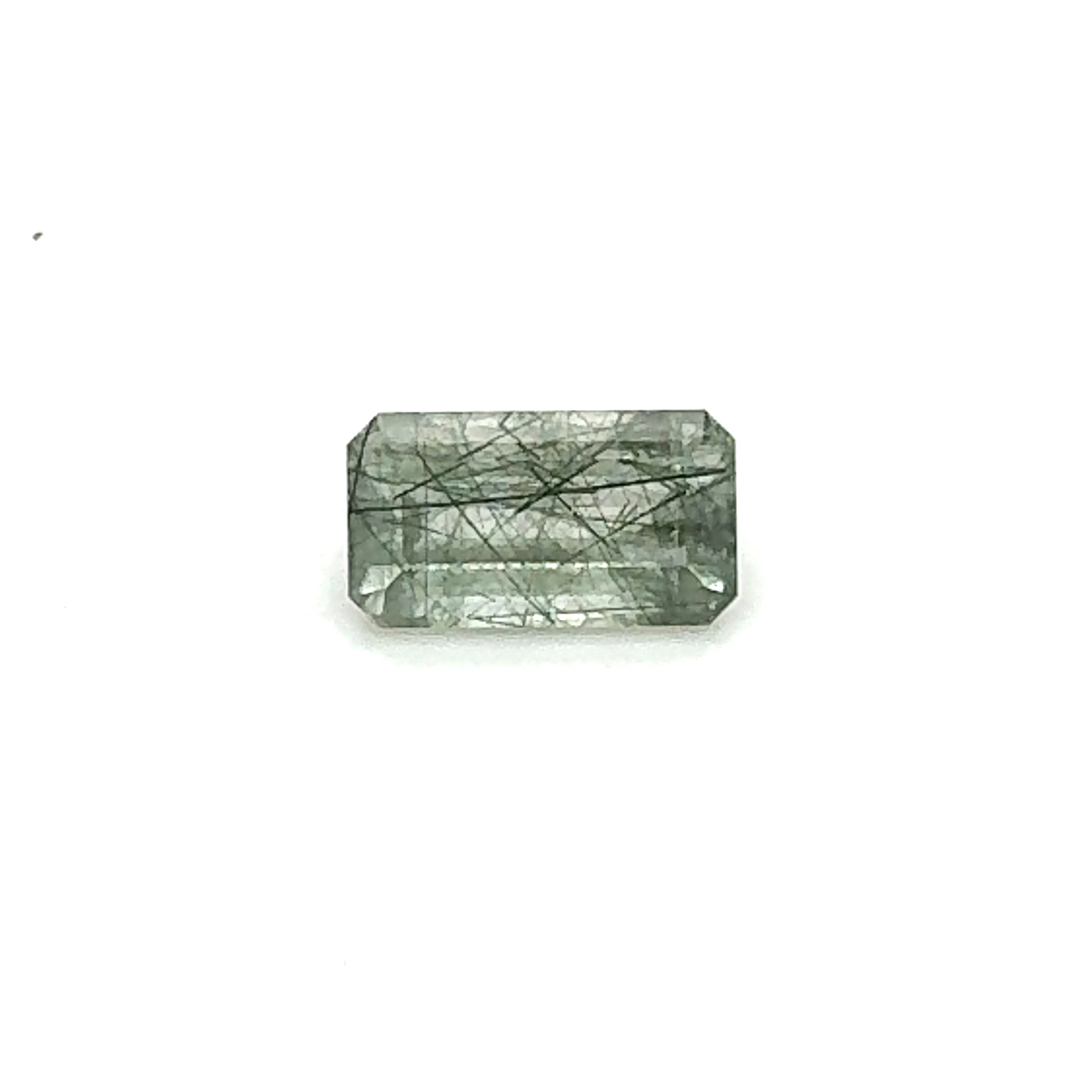 Edenite Quartz Gemstone; Natural Untreated Madagascar Edenite Quartz, 9.770cts - Mark Oliver Gems