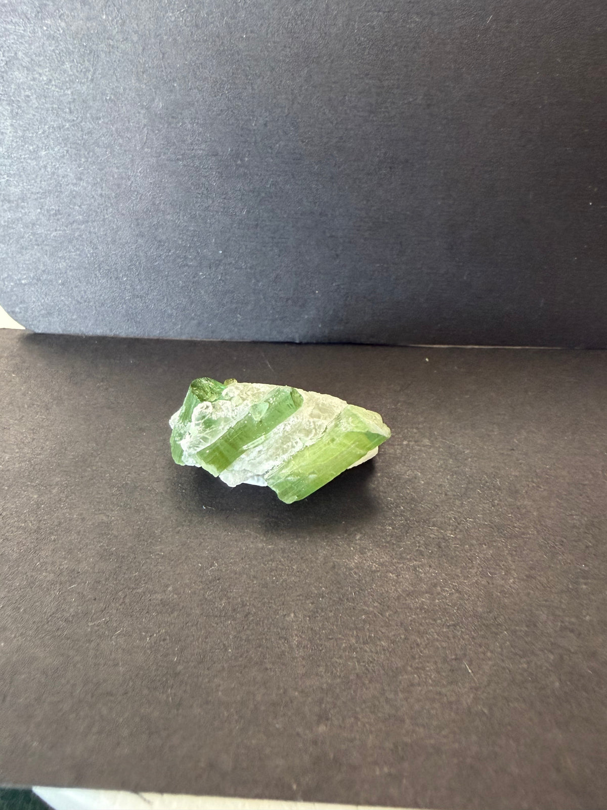 Tourmaline Quartz Crystal; Natural Untreated Afghanistan Raw Tourmaline; 18.875cts
