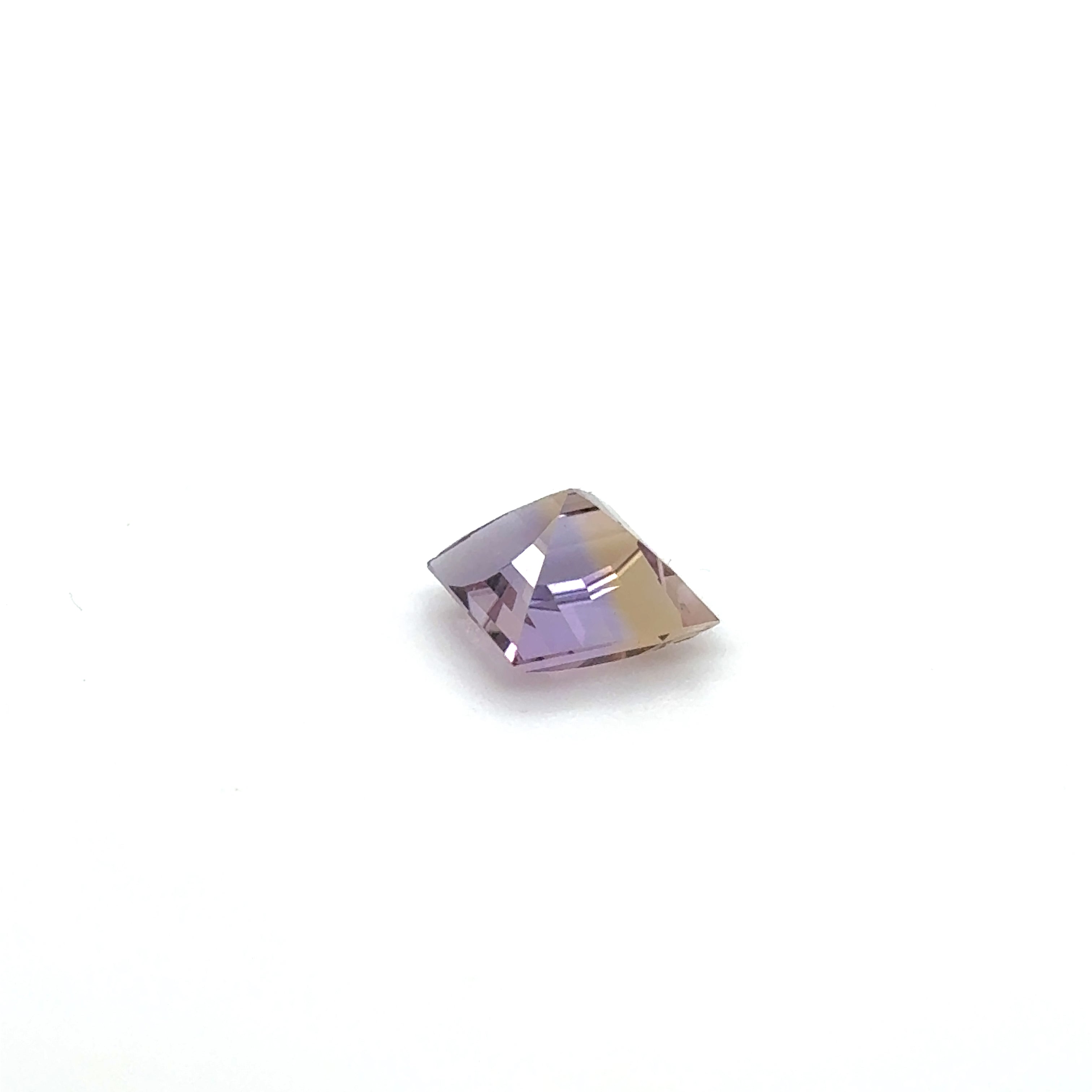 Ametrine Gemstone; Natural Untreated Bolivia Ametrine, 3.035cts - Mark Oliver Gems