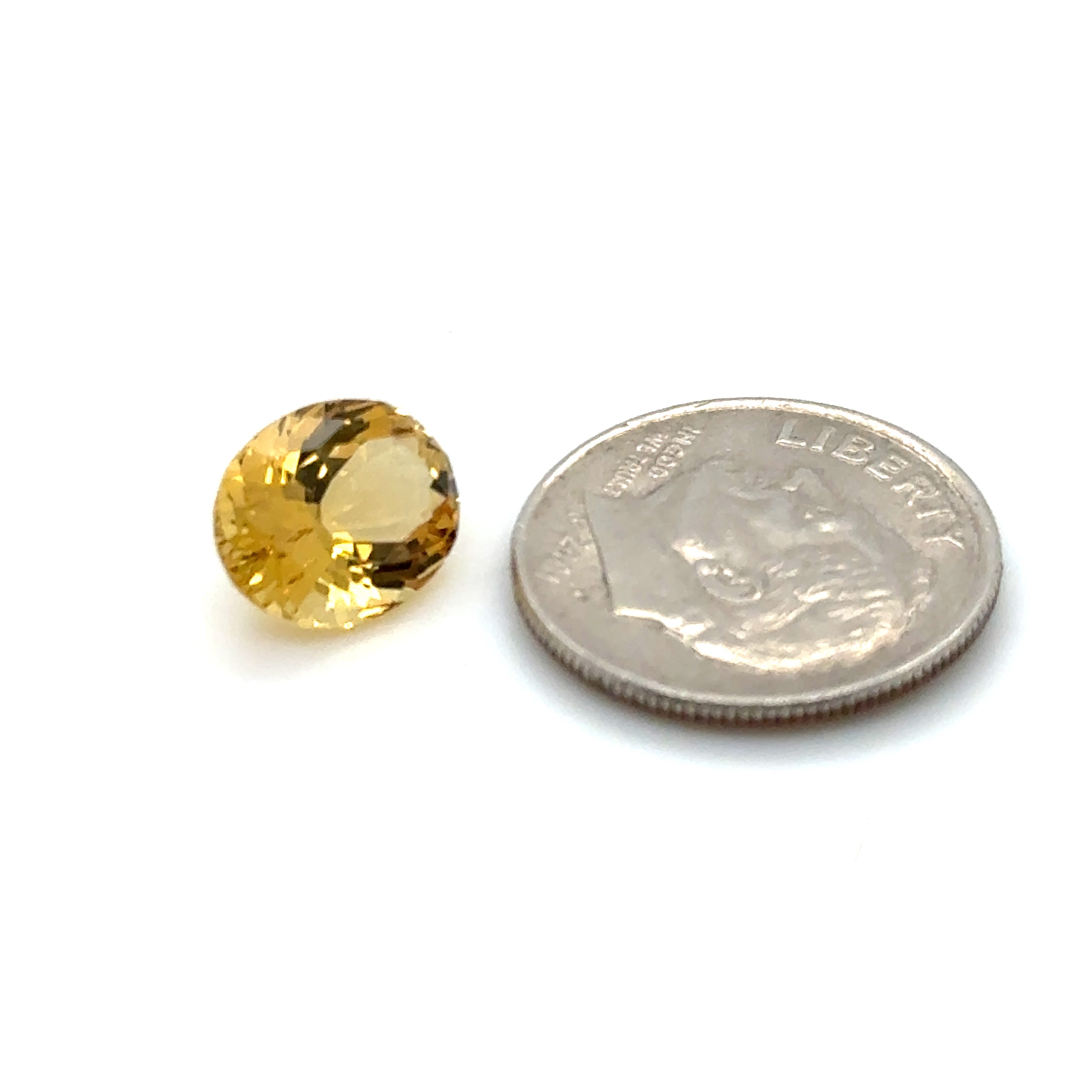 Heliodor Gemstone; Natural Untreated Madagascar Golden Beryl, 2.520cts - Mark Oliver Gems