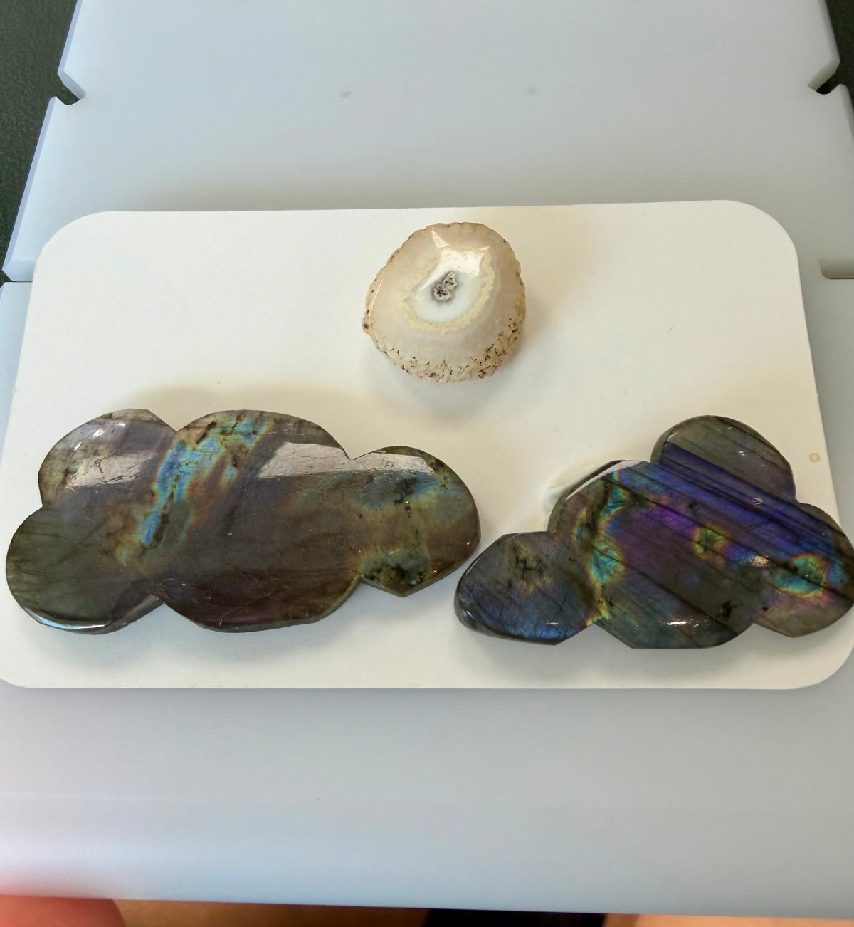 Labradorite and Solar Quartz Scene, 2013