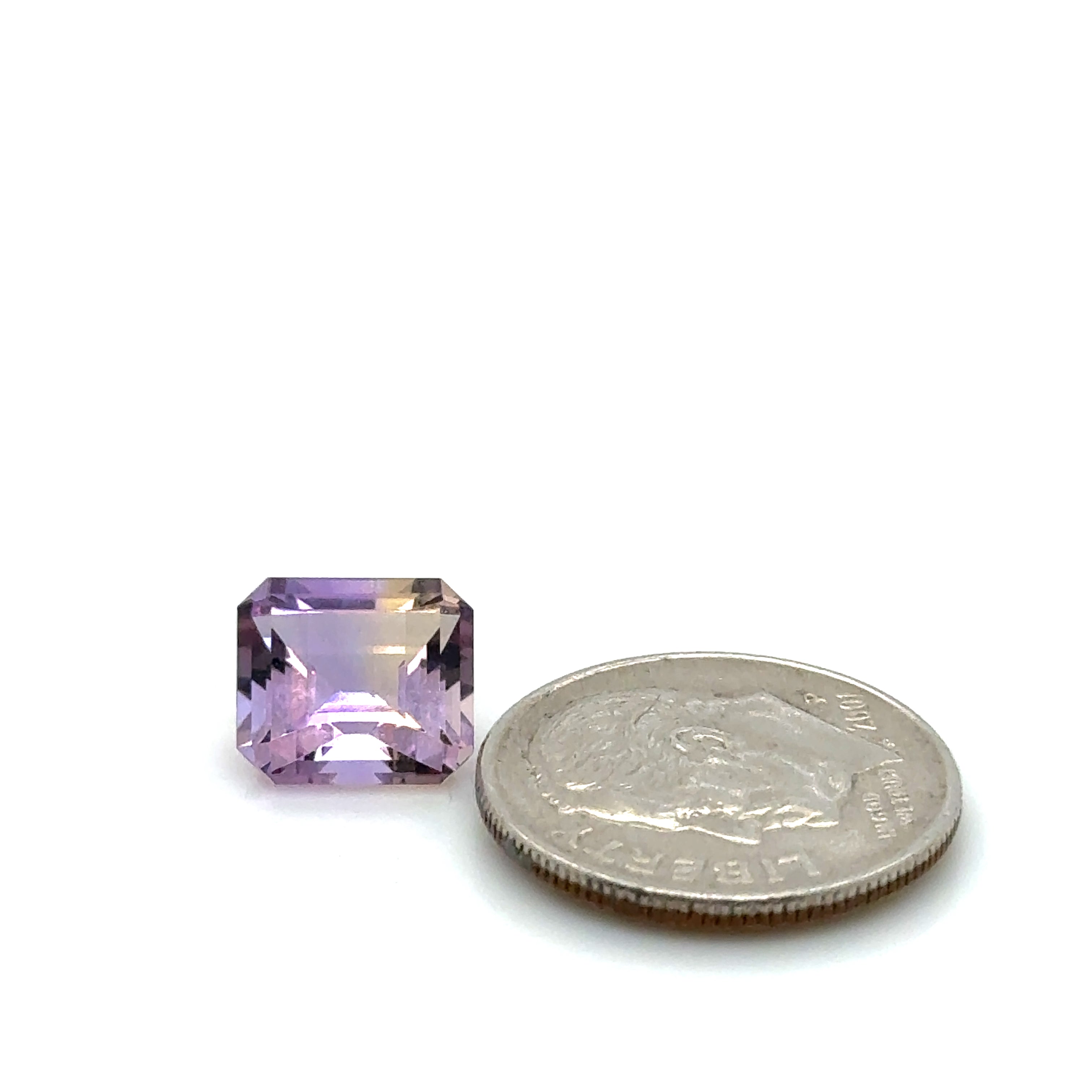 Ametrine Gemstone; Natural Untreated Bolivia Ametrine, 2.620cts - Mark Oliver Gems