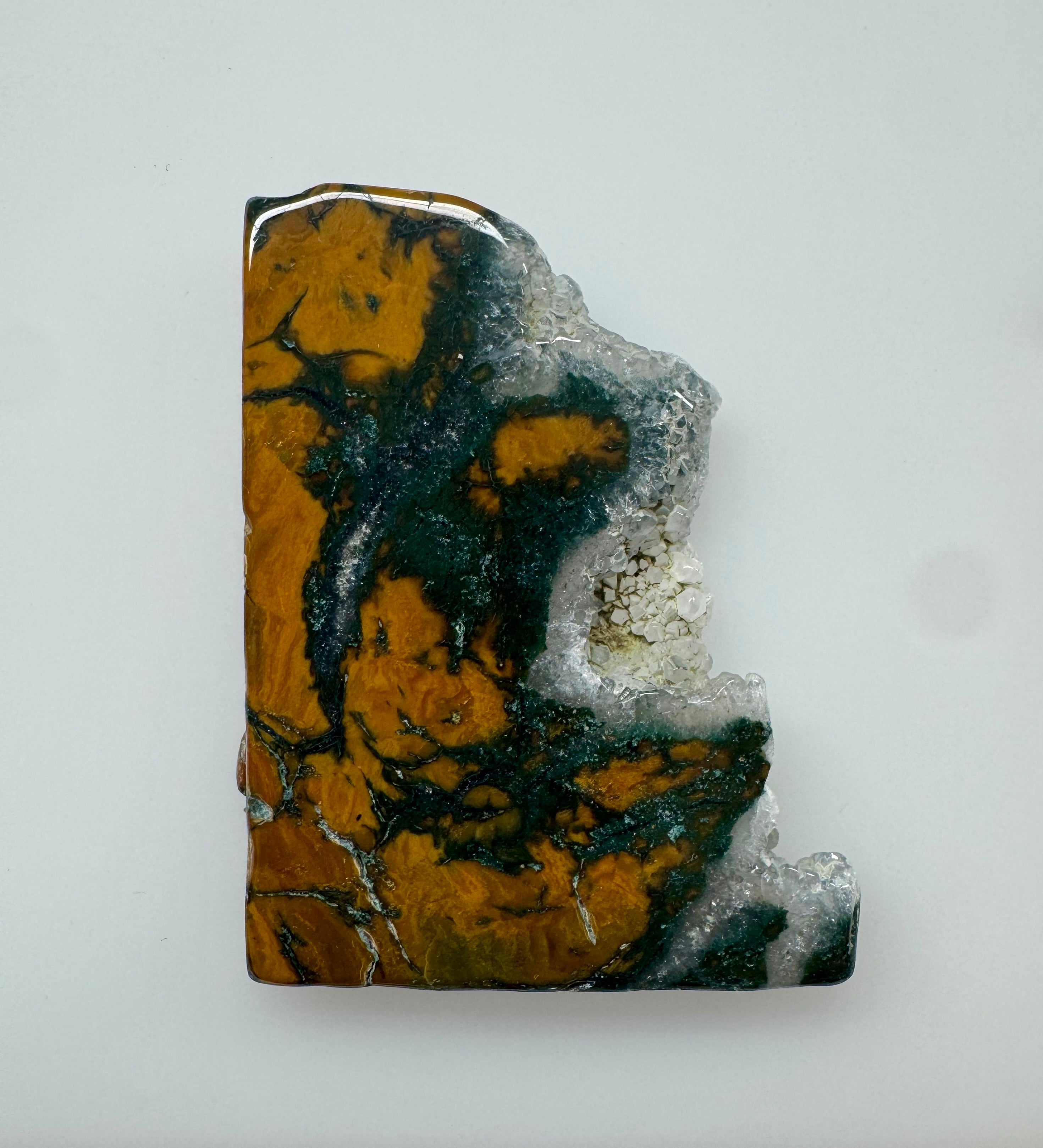 Brecciated Jasper Slab; 116.375cts