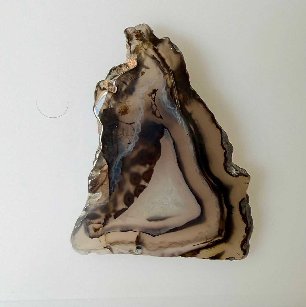 Turkish Agate Slice; 22.89 grams)