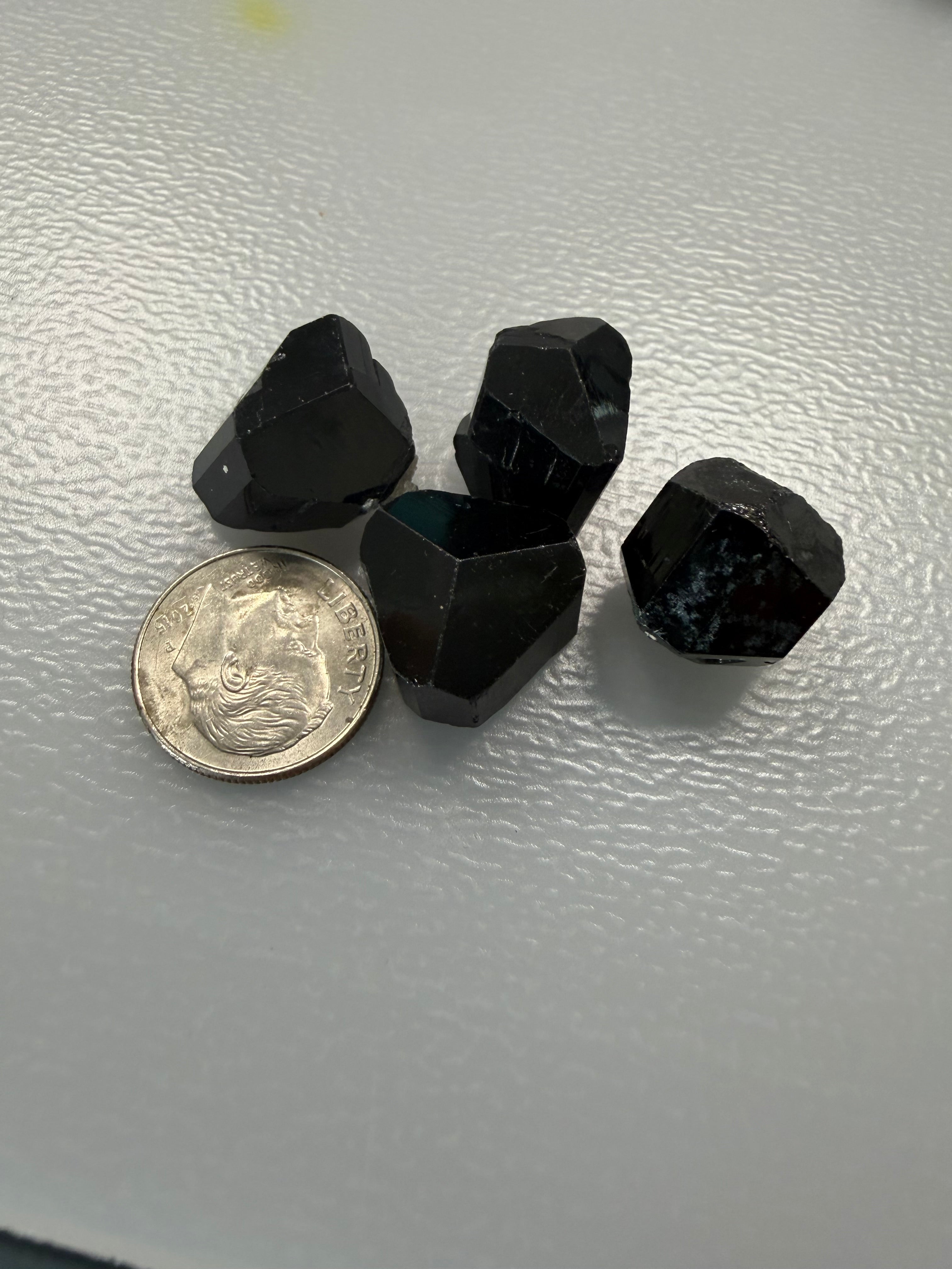 Back Tourmaline Specimen; Namibia Schorl; 4.00-4.99ct