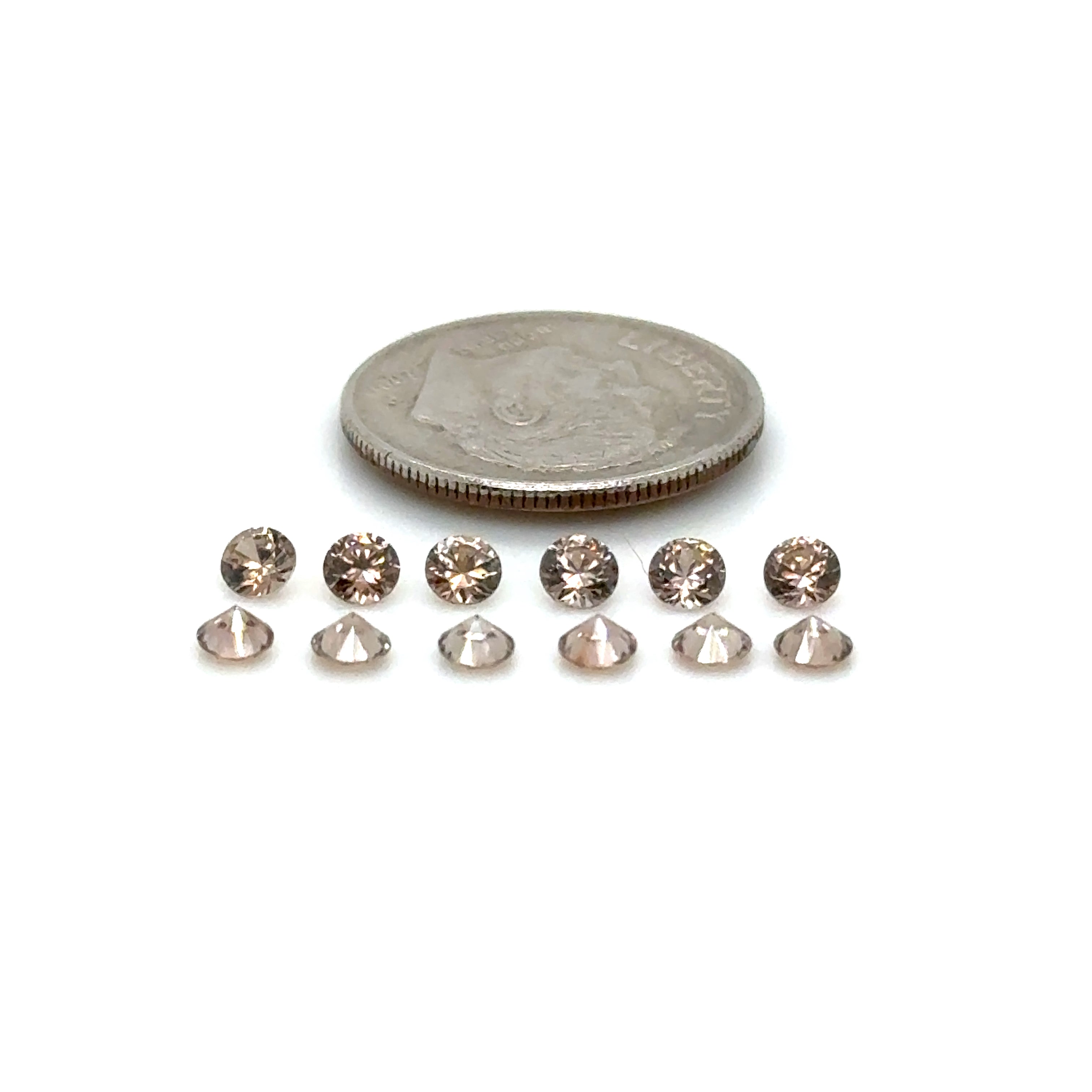 Champagne Zircon Gemstone; Natural Untreated Tanzania Zircon, 1.795cts - Mark Oliver Gems