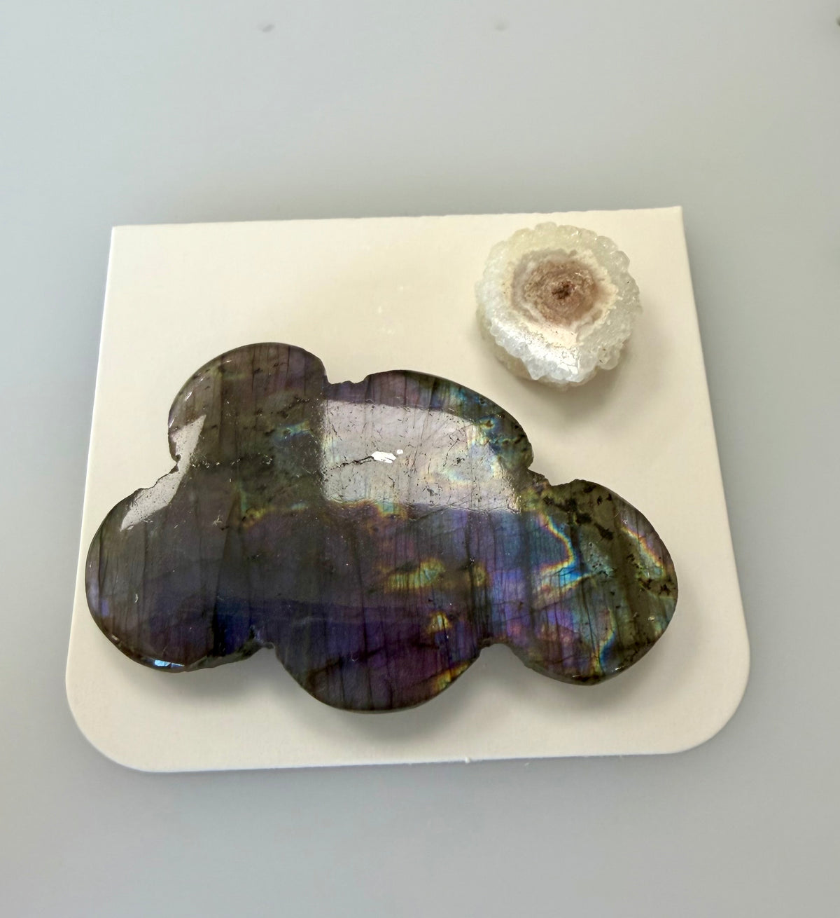 Labradorite and Solar Quartz Scene, 1005