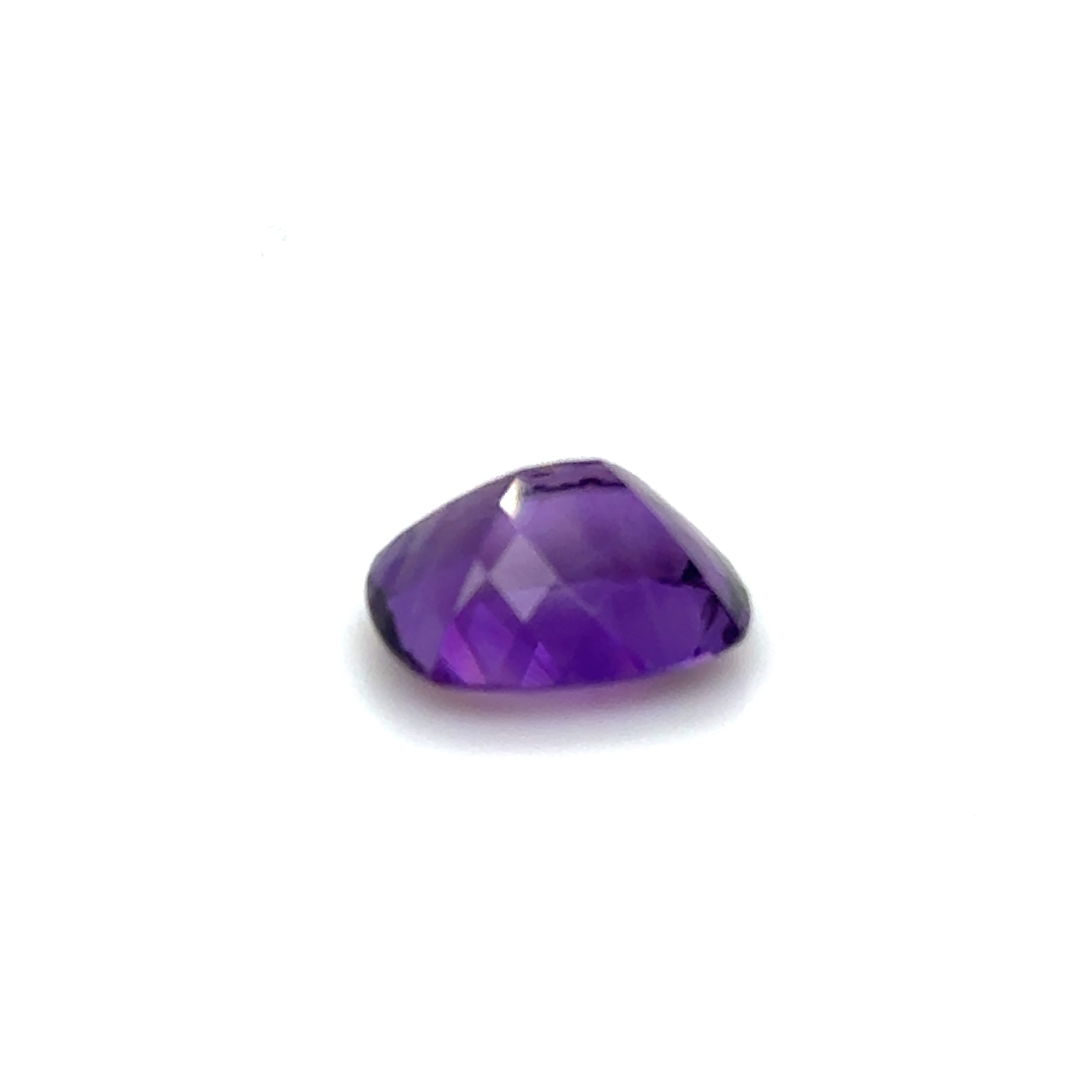 Amethyst Gemstone; Natural Untreated Uruguay Amethyst, 3.540cts - Mark Oliver Gems