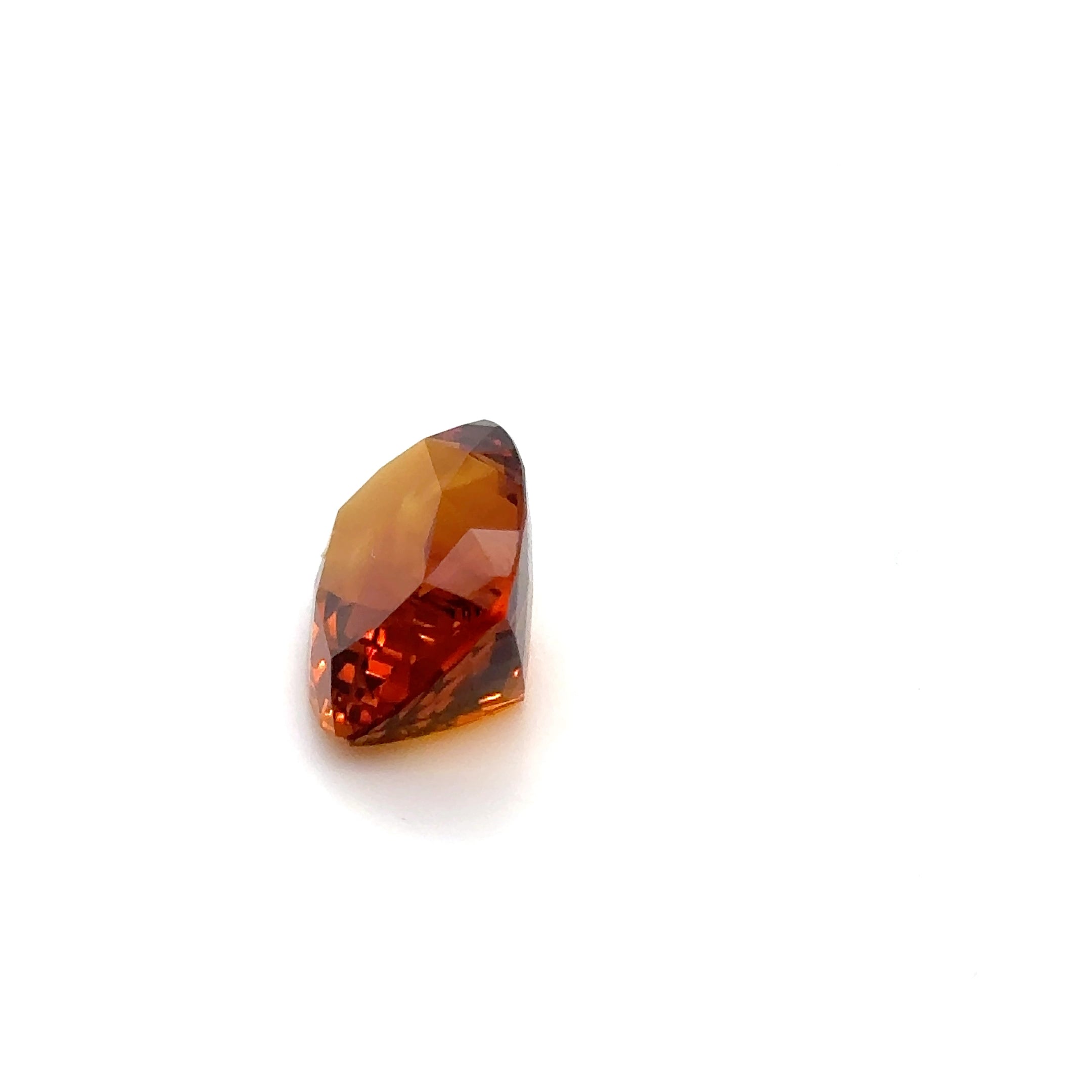 Madeira Citrine Gemstone; Natural Untreated Brazil Citrine, 13.140cts - Mark Oliver Gems