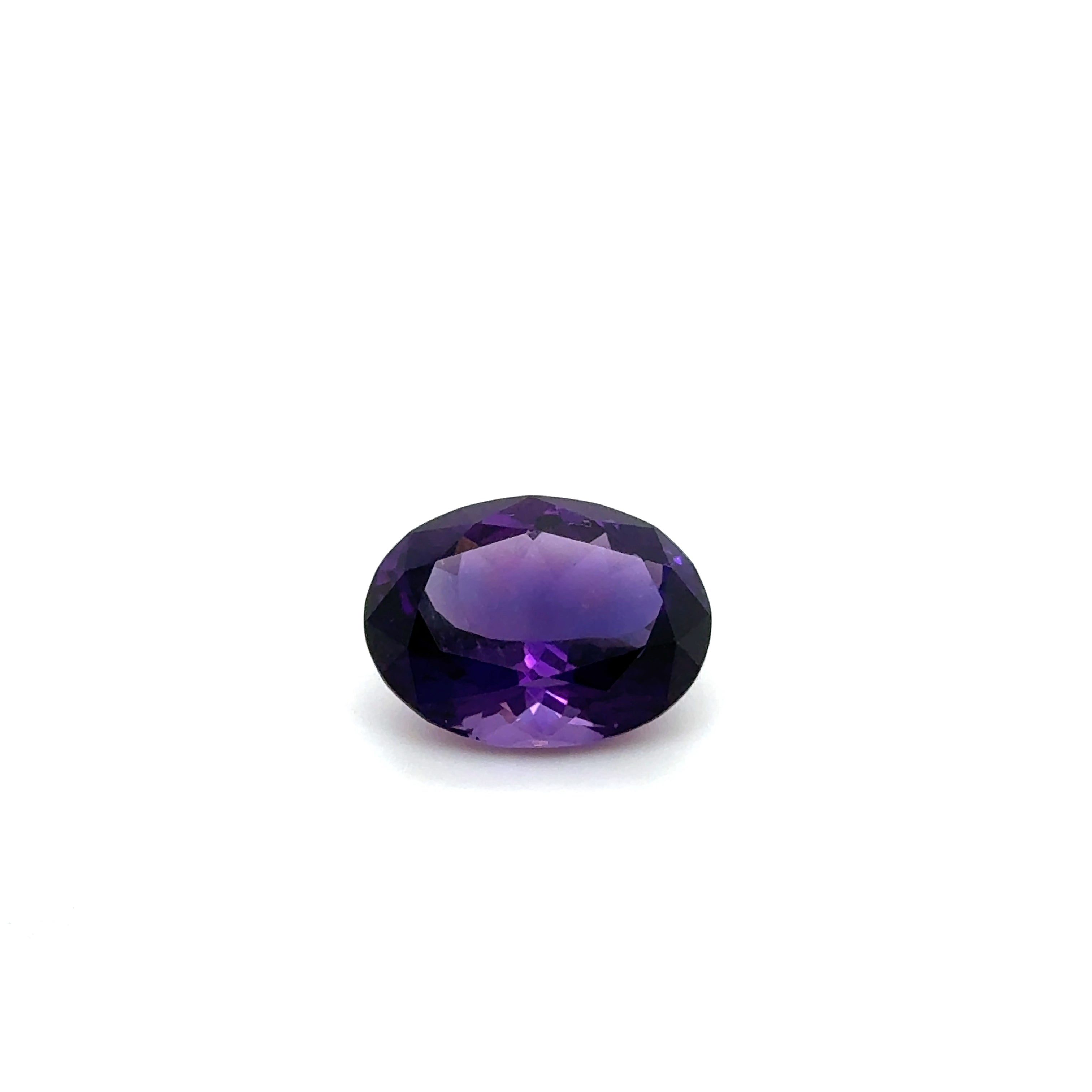 Amethyst Gemstone; Natural Untreated Uruguay Amethyst, 8.590cts - Mark Oliver Gems