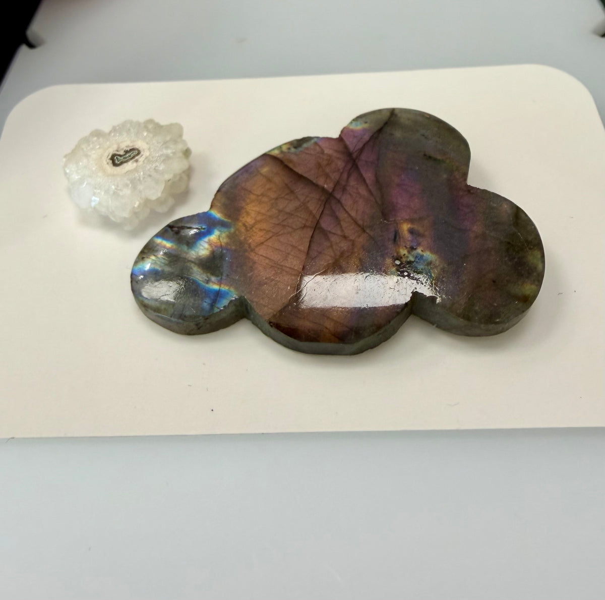 Labradorite and Solar Quartz Scene, 2009