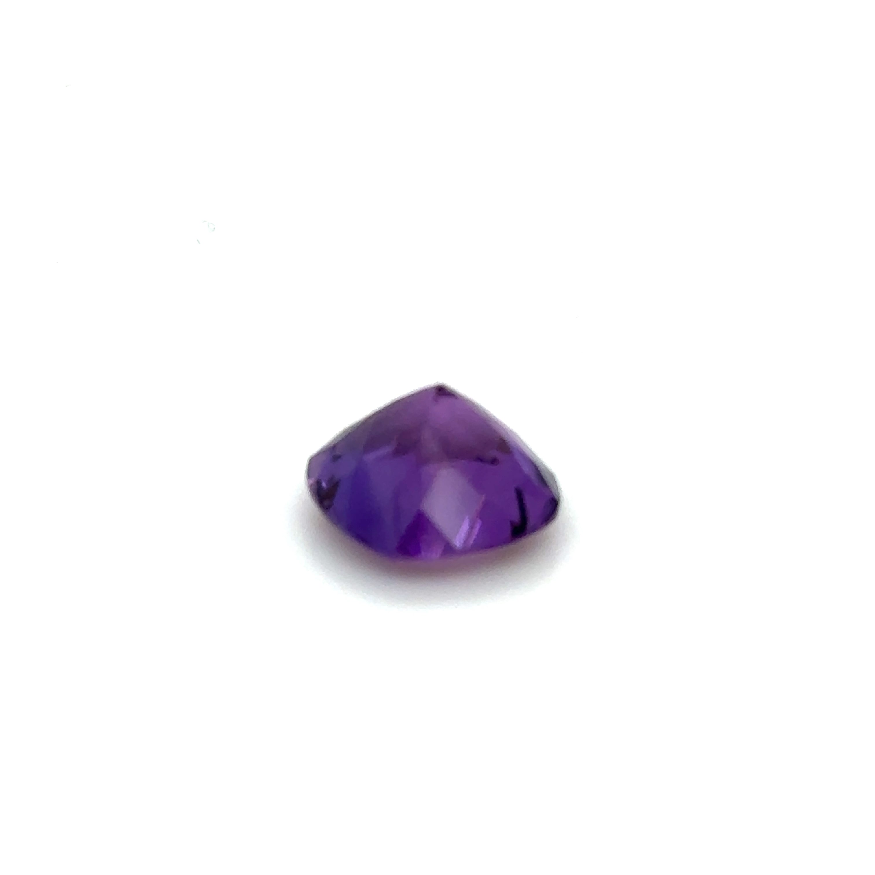 Amethyst Gemstone; Natural Untreated Uruguay Amethyst, 3.680cts - Mark Oliver Gems