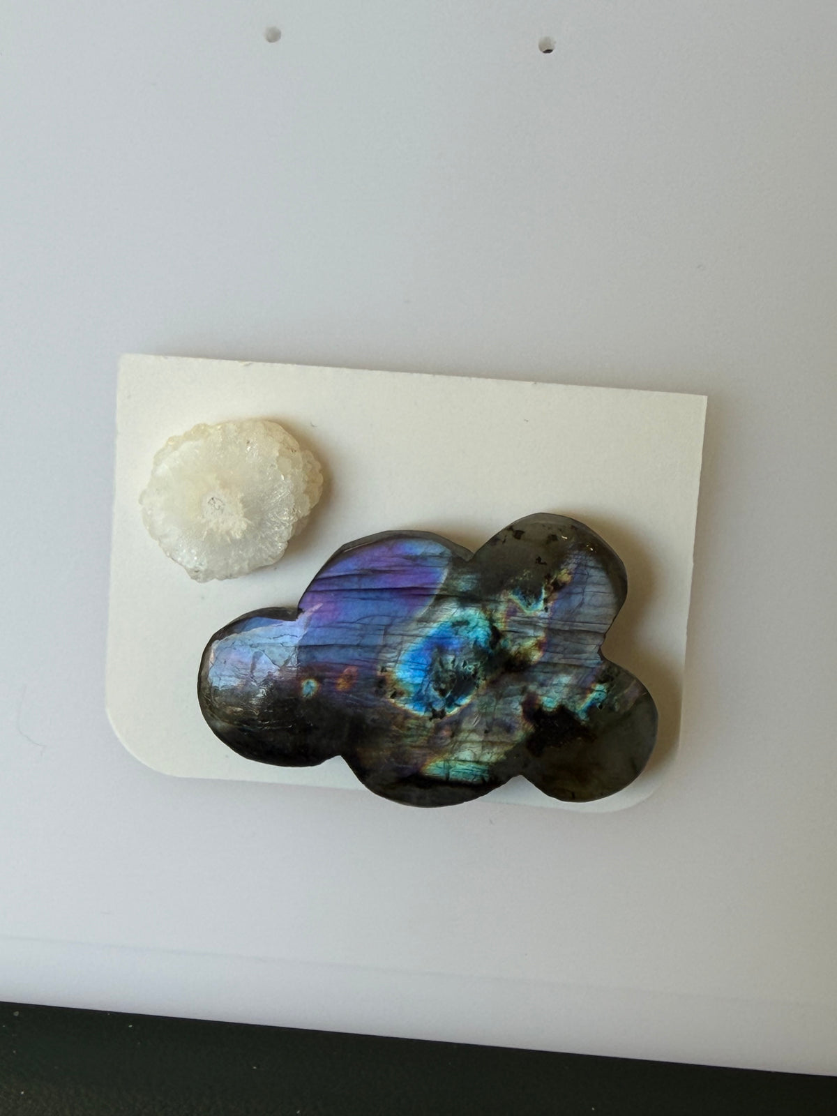 Labradorite and Solar Quartz Scene, 1001