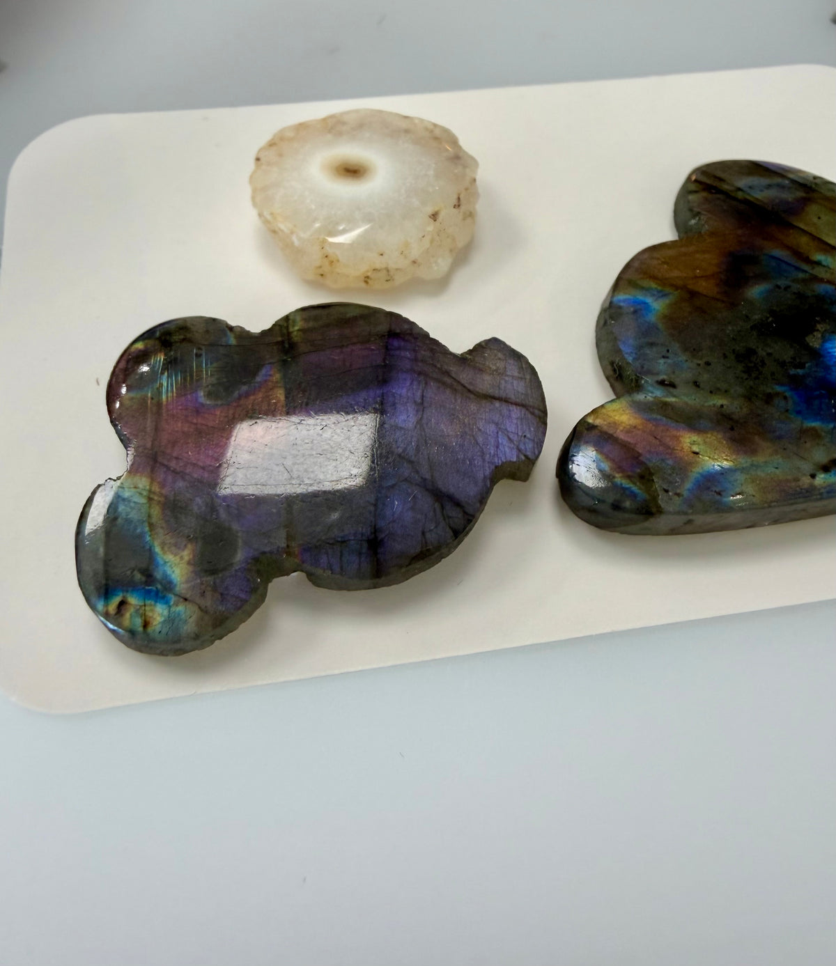 Labradorite and Solar Quartz Scene, 2010