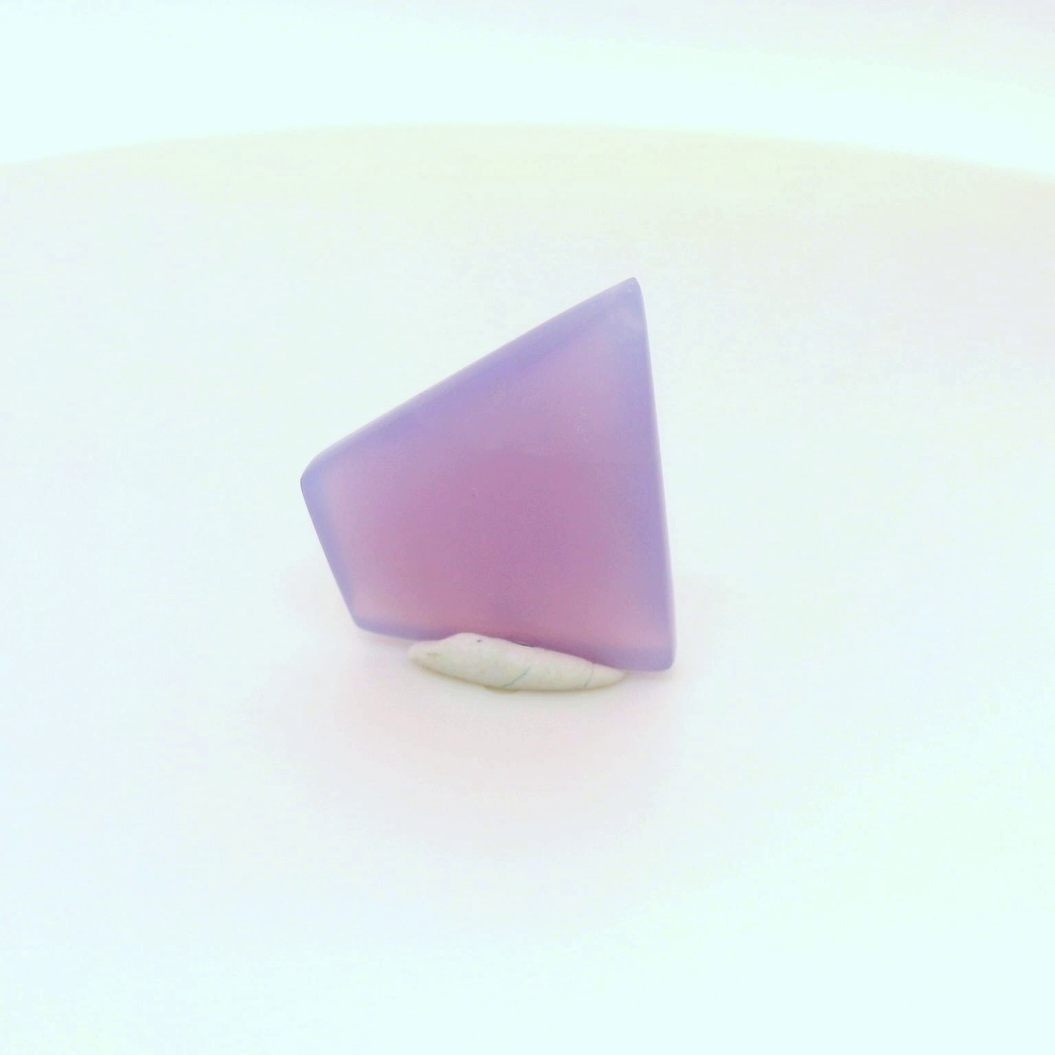 Holly Blue Agate Gemstone; Natural Untreated Oregon Agate, 11.800cts - Mark Oliver Gems