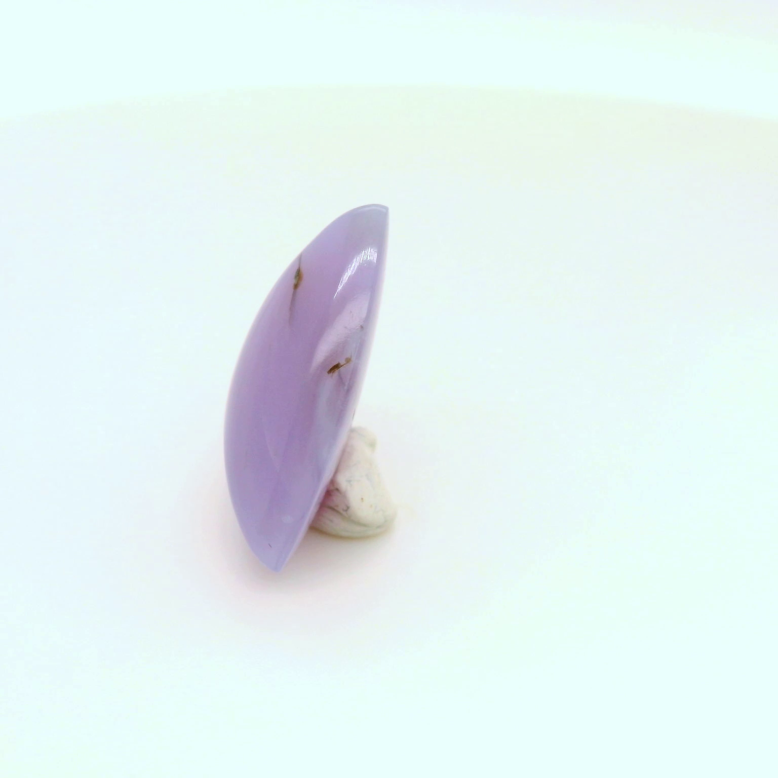 Holly Blue Agate Gemstone; Natural Untreated Oregon Agate, 14.220cts - Mark Oliver Gems