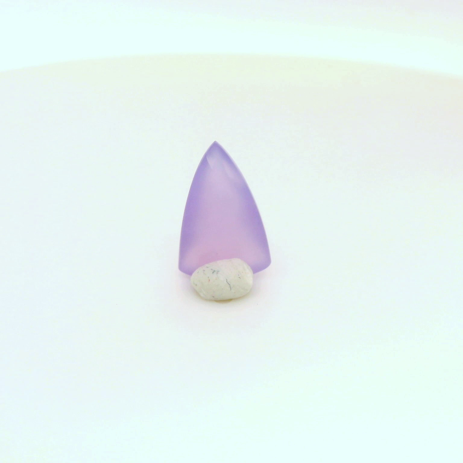 Holly Blue Agate Gemstone; Natural Untreated Oregon Agate, 5.025cts - Mark Oliver Gems