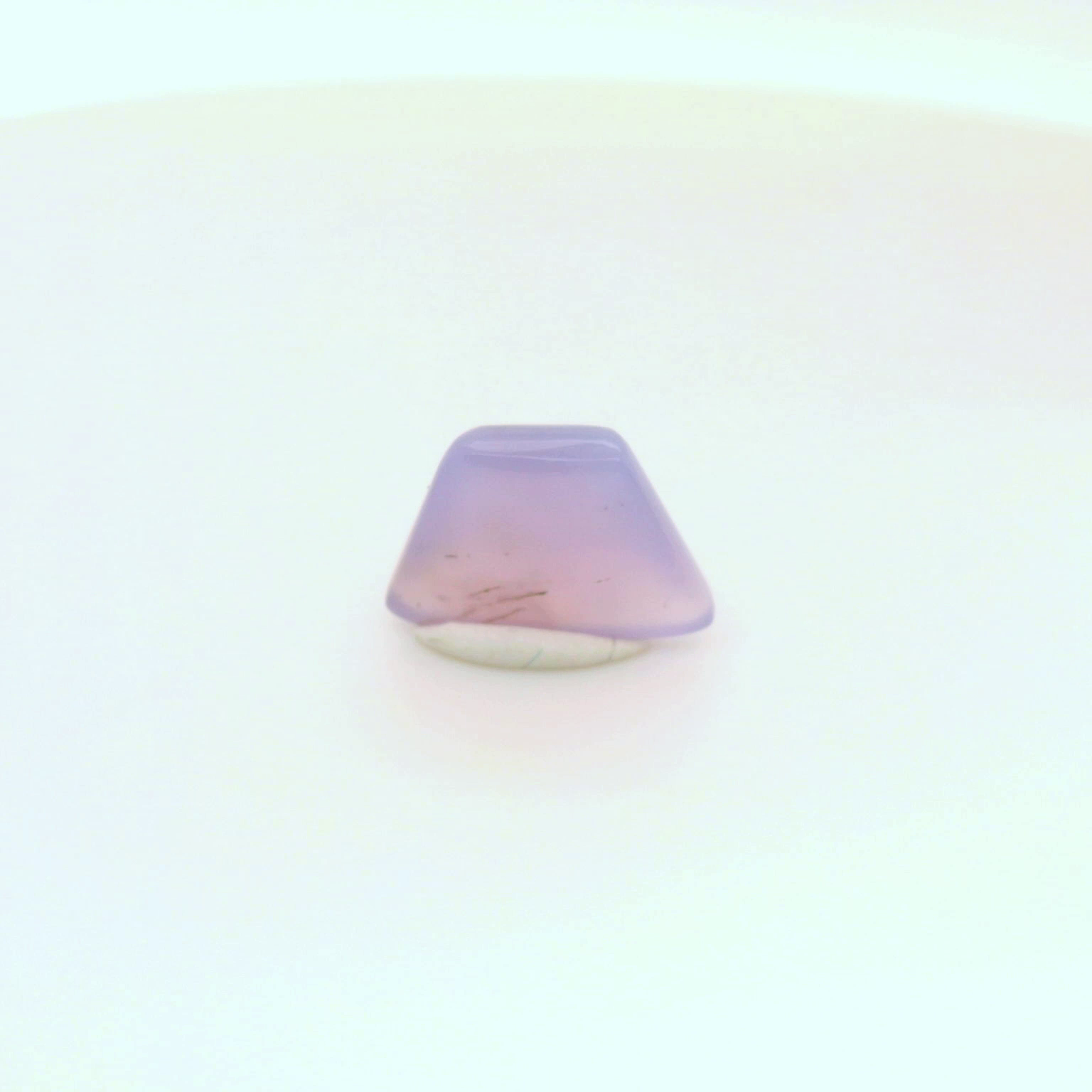 Holly Blue Agate Gemstone; Natural Untreated Oregon Agate, 5.535cts - Mark Oliver Gems