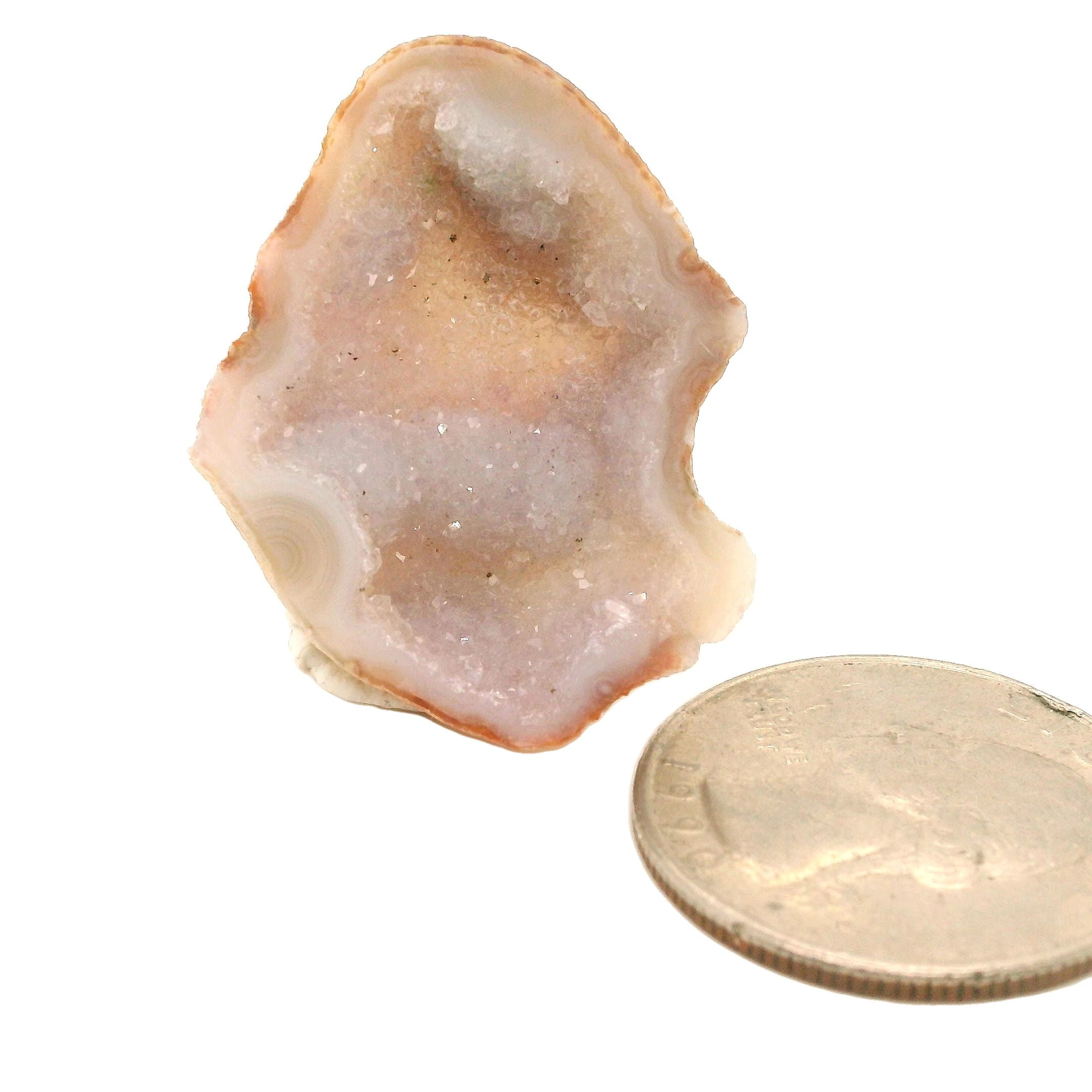 Druzy Agate Geode, 26.540cts - Mark Oliver Gems