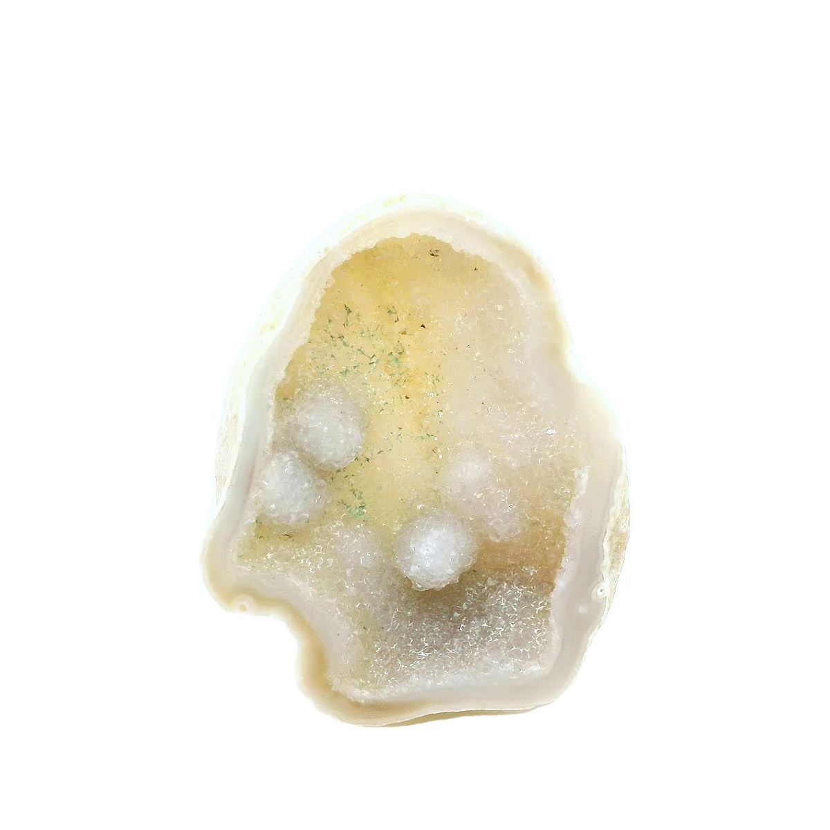 Druzy Agate Geode, 25.445cts - Mark Oliver Gems