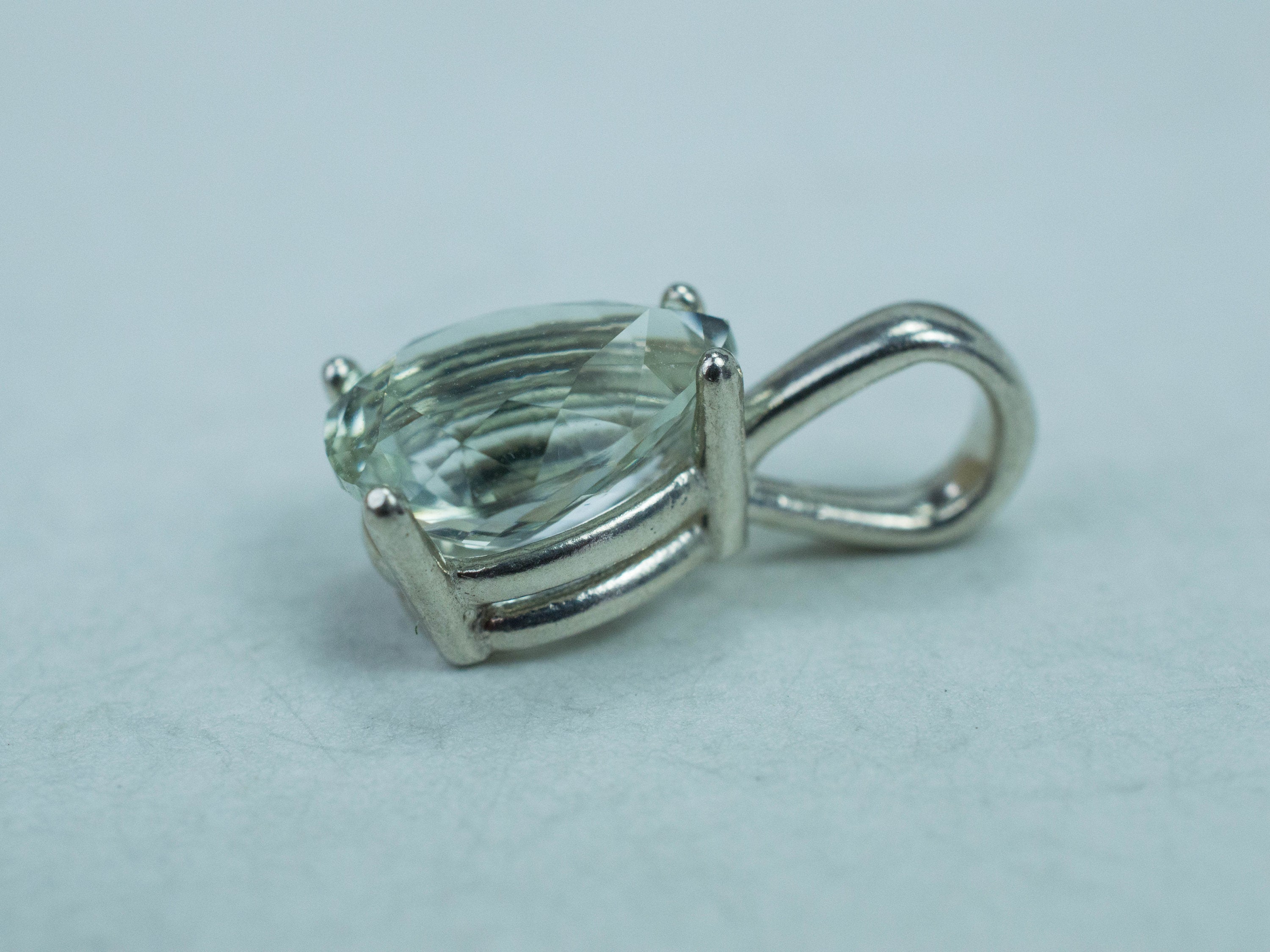 Oligoclase Sterling Silver Pendant; Genuine Untreated Kenya Oligoclase; Feldspar Pendant - Mark Oliver Gems